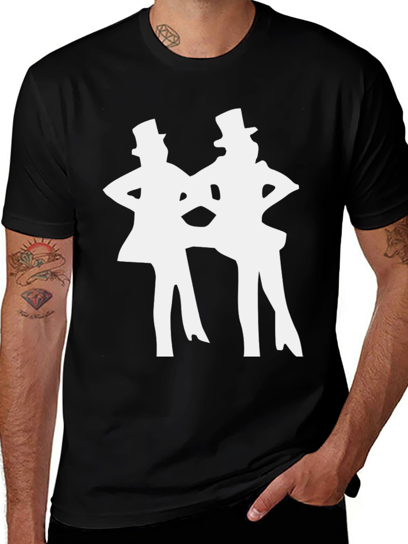Variant 30 of Dancing Duo Graphic T-Shirt