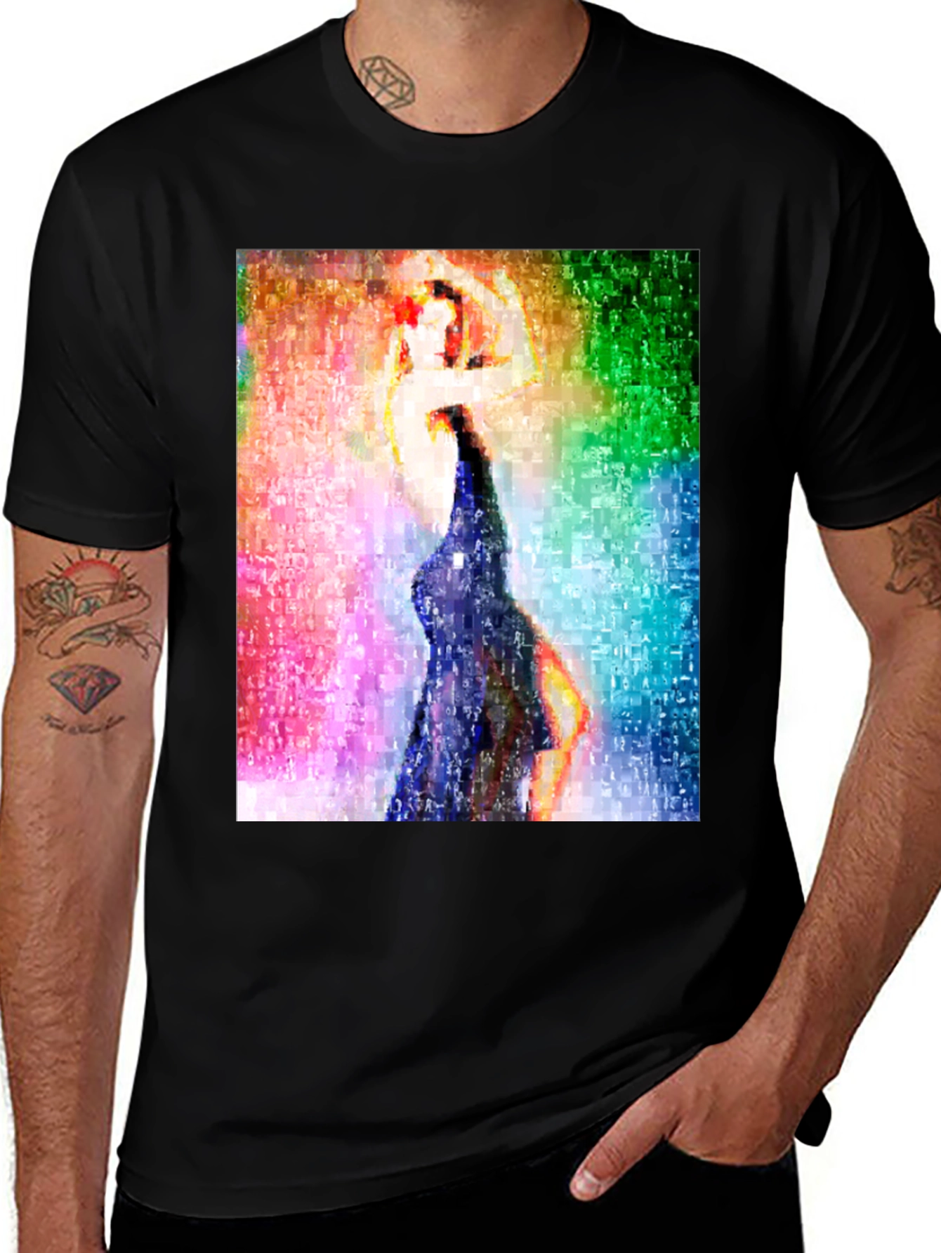 Variant 29 of Abstract Dance T-Shirt - Stylish Graphic Tee
