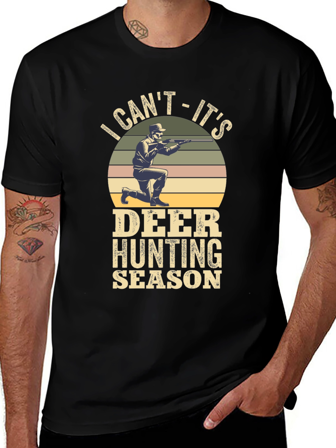 Variant 13 of Deer Hunting Season Graphic Tee