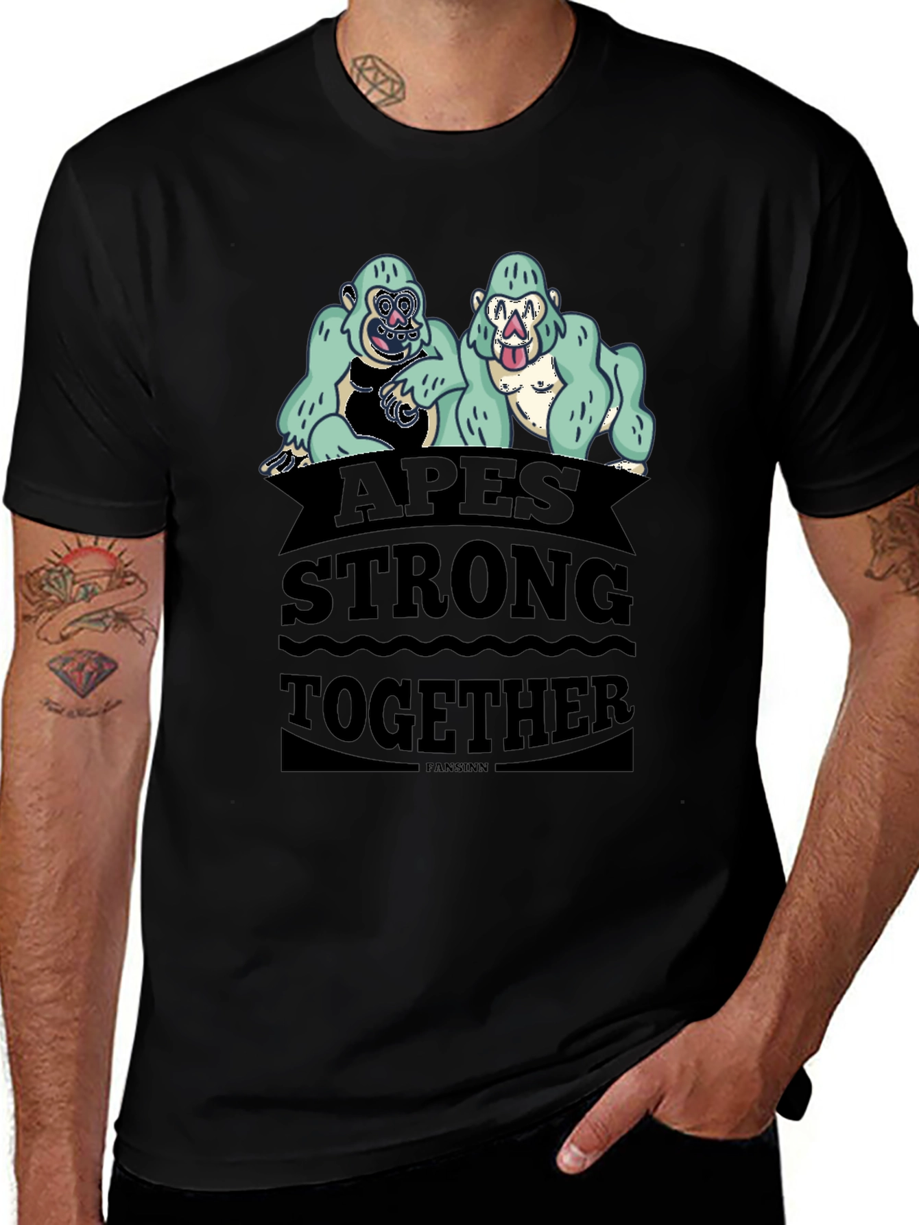 Variant 16 of Apes Strong Together Graphic T-Shirt