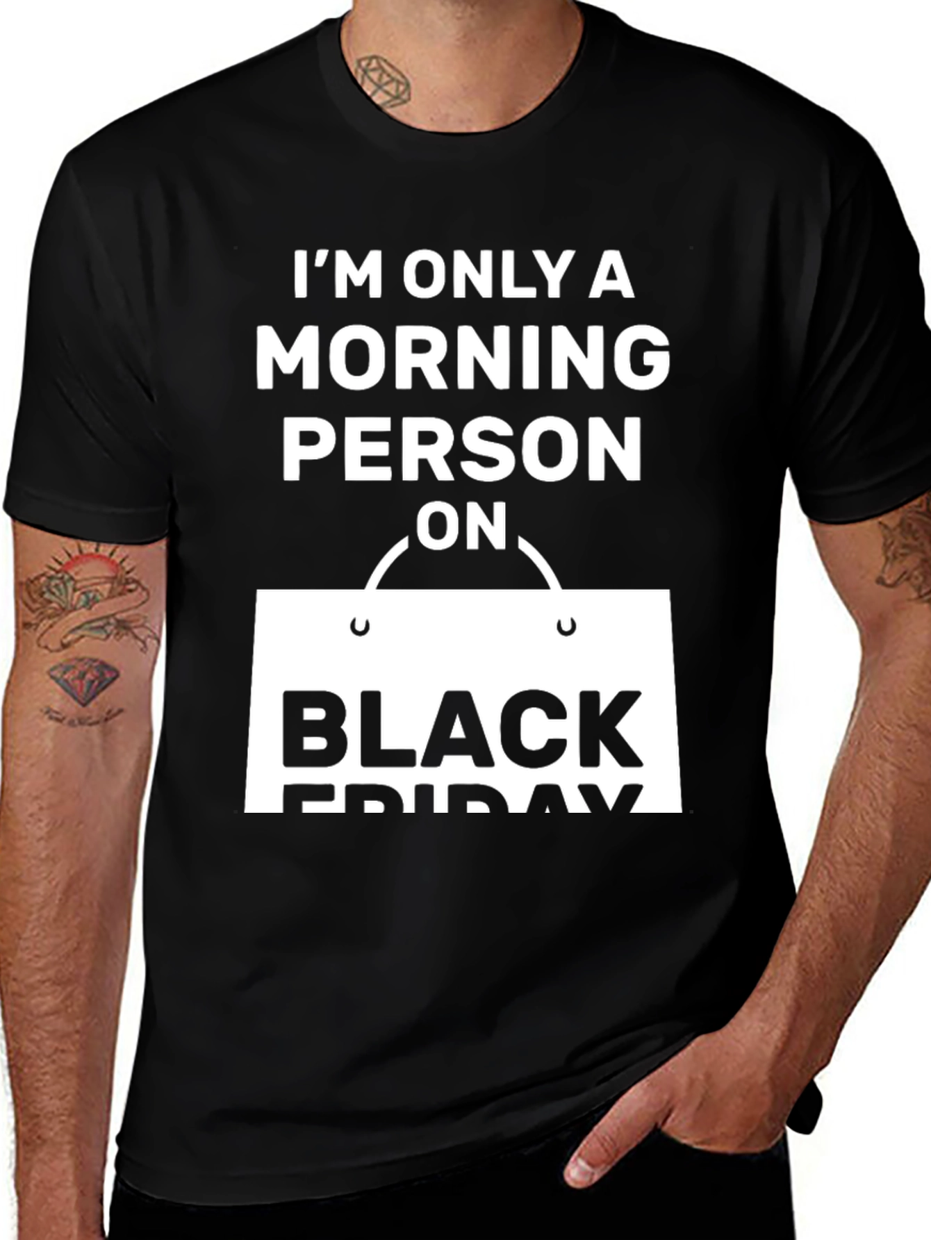 Black Friday Morning Person T-Shirt