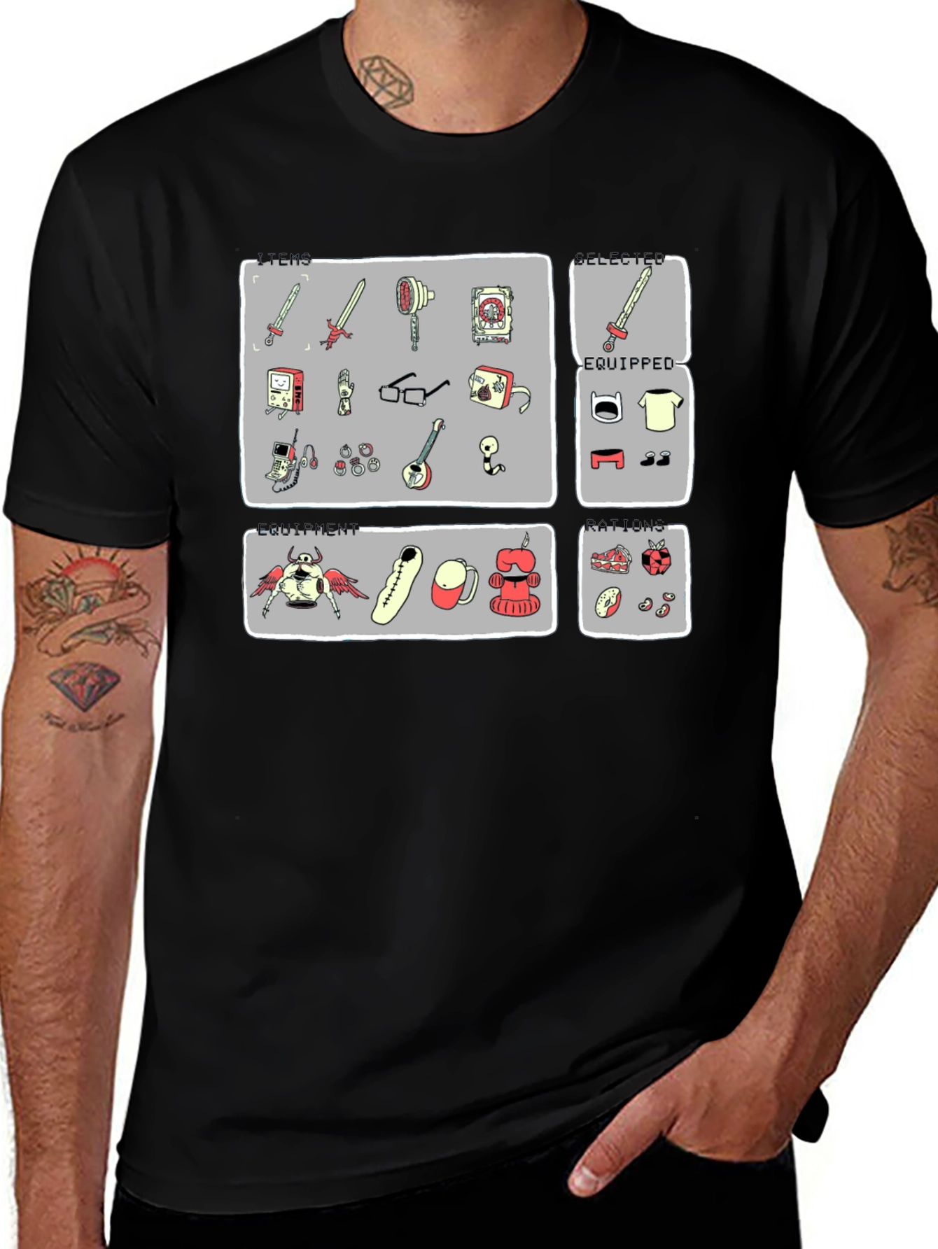 Adventure Game Inventory T-Shirt