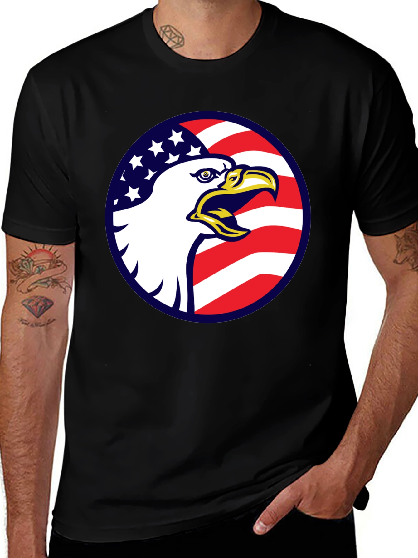 Variant 14 of American Eagle Patriotic T-Shirt