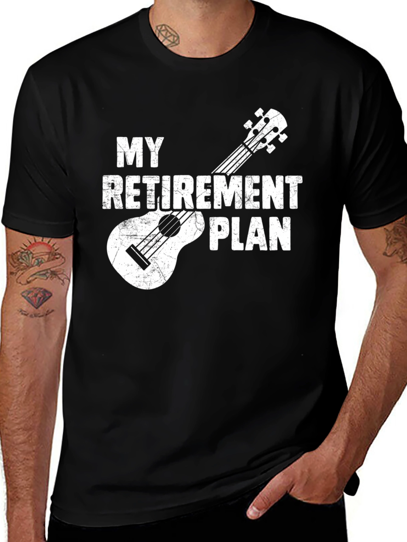 Variant 16 of My Retirement Plan Ukulele T-Shirt