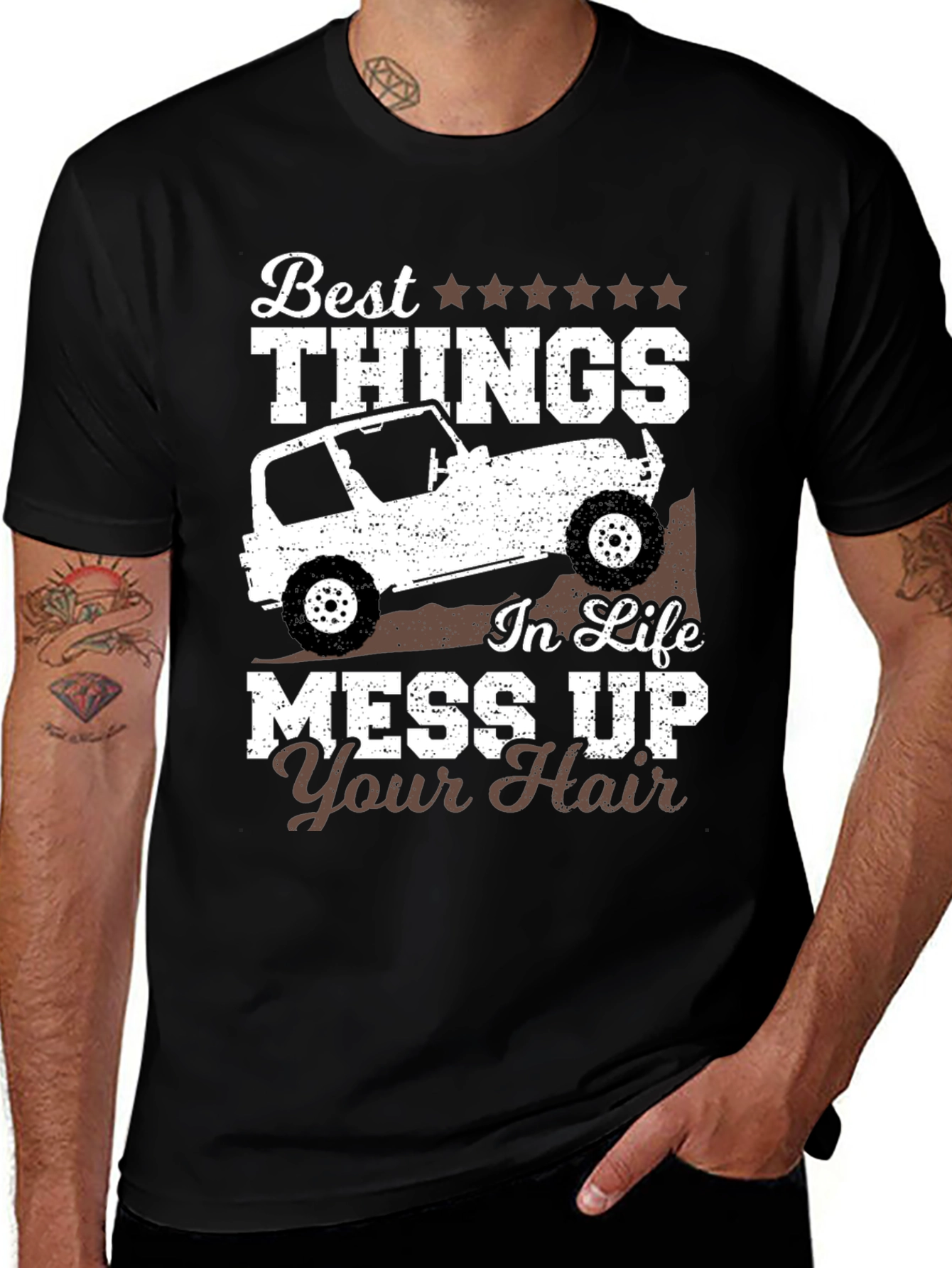 Variant 13 of Best Things Mess Up Your Hair T-Shirt