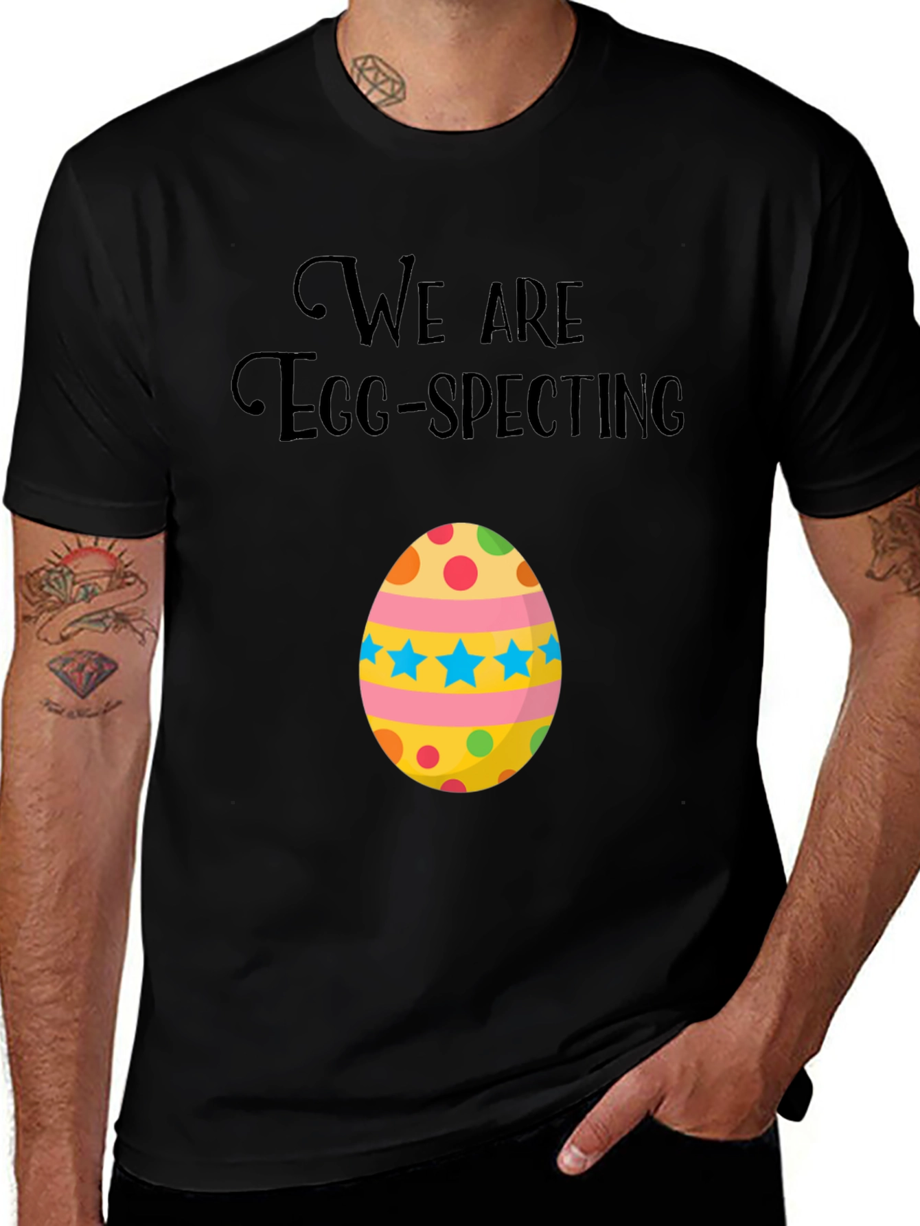 Egg-Specting Easter T-Shirt - Pregnancy Announcement