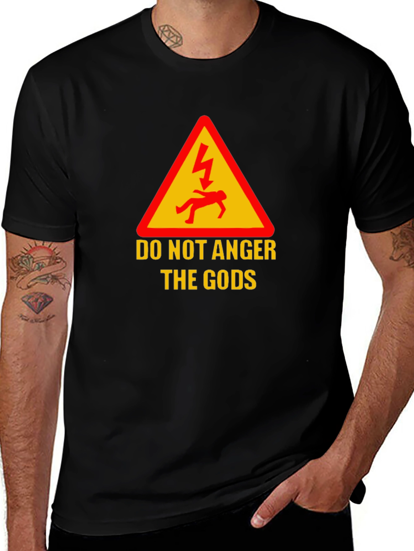 Variant 19 of Do Not Anger The Gods Graphic Tee