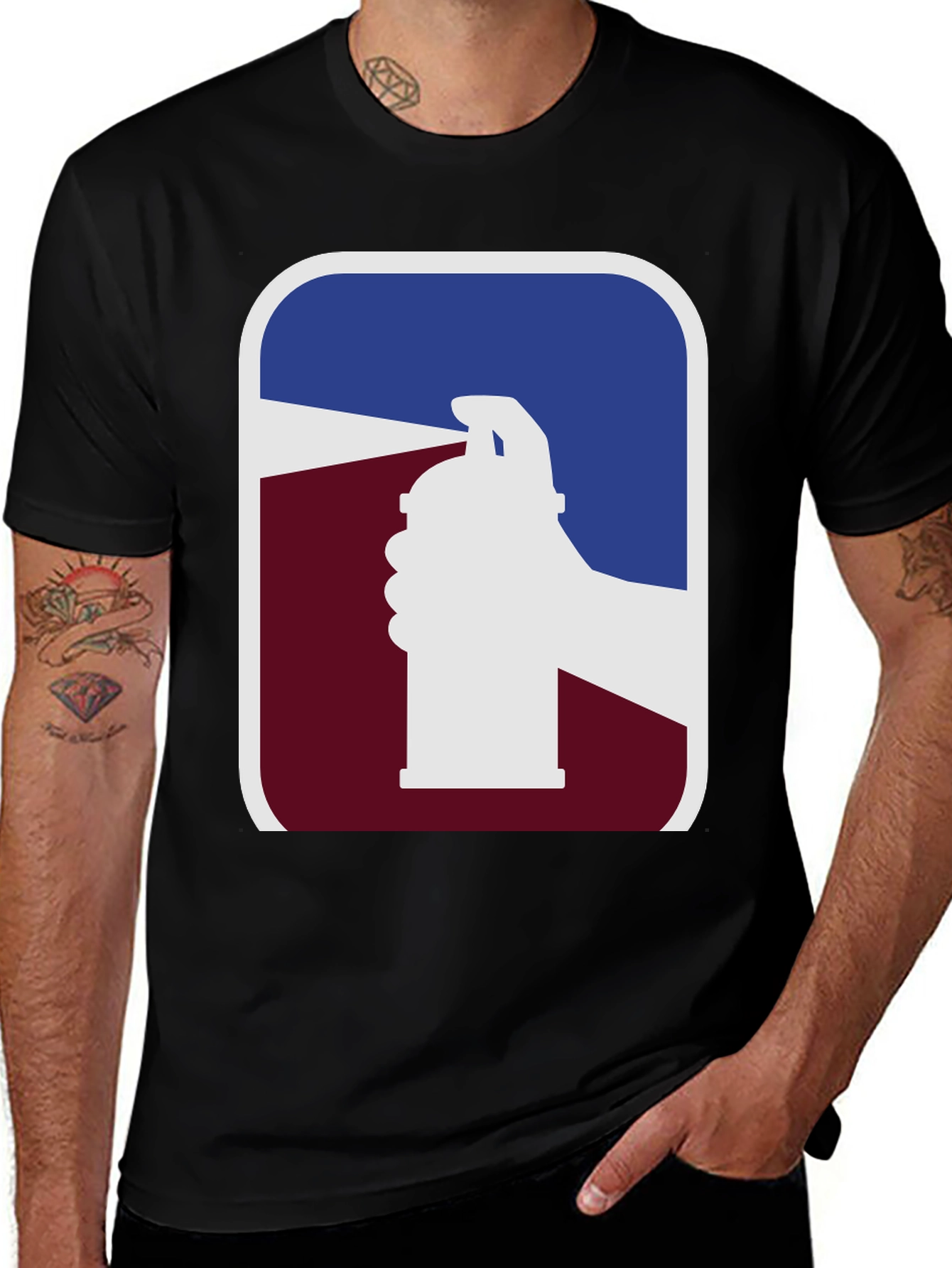 Variant 12 of Spray Paint Art T-Shirt - Urban Graphic Tee