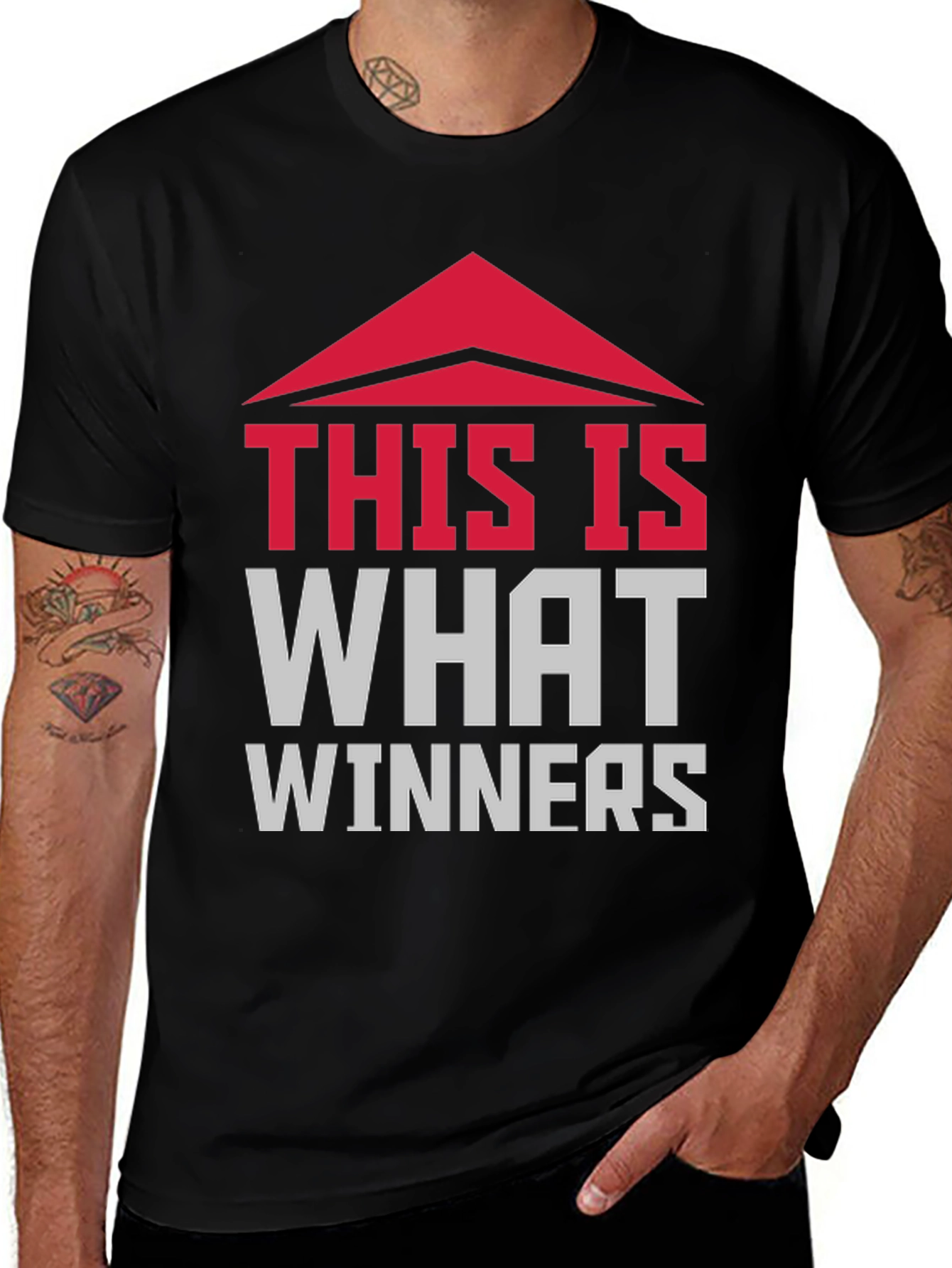Variant 12 of Winners Graphic Tee - Premium Cotton