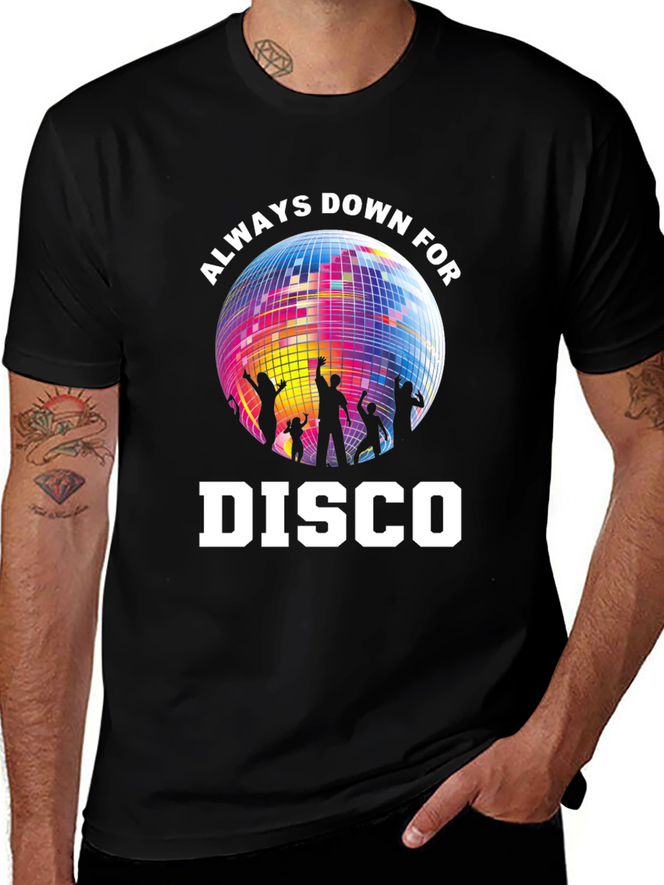 Variant 7 of Always Down for Disco T-Shirt