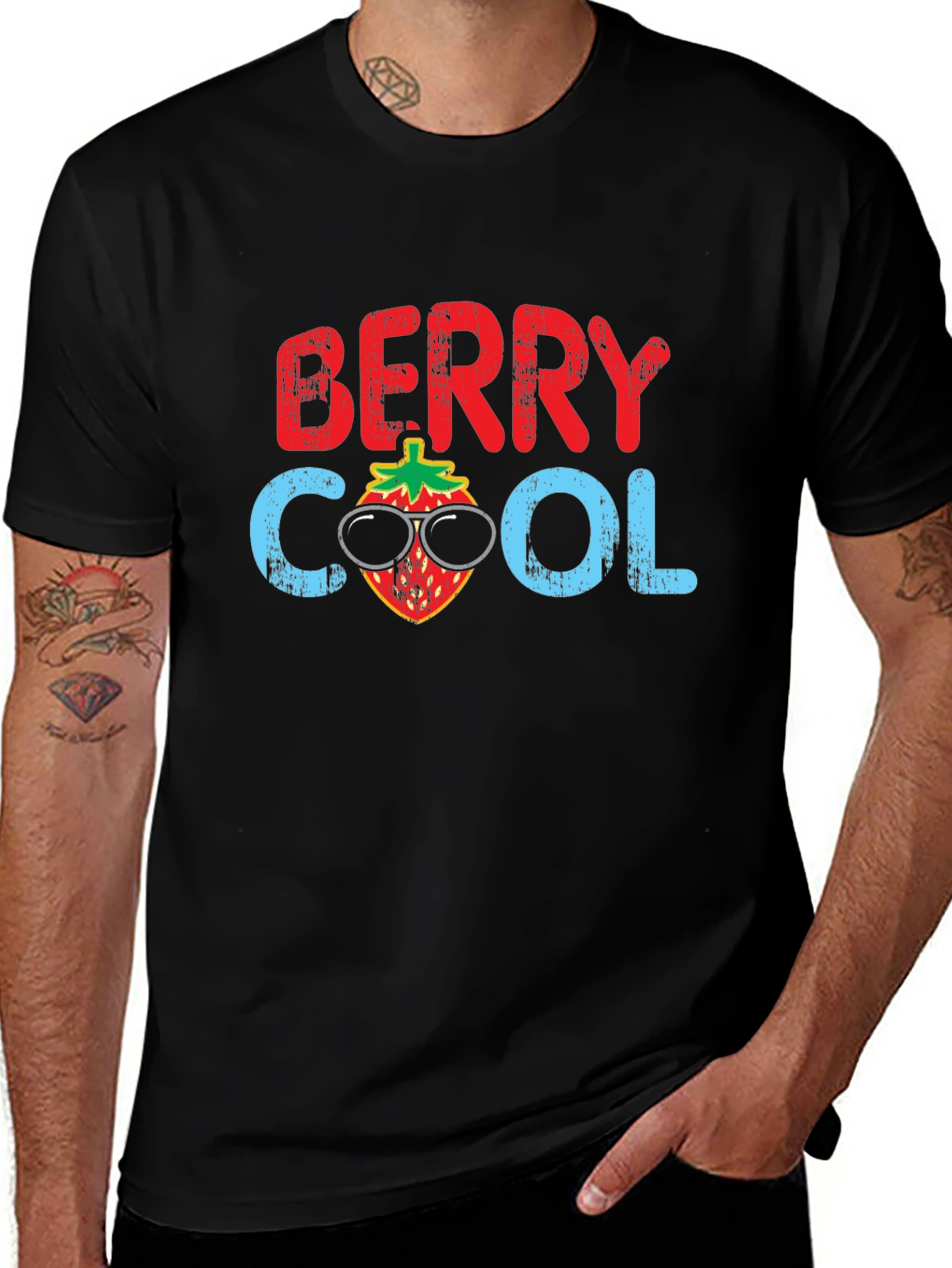Berry Cool Graphic T-Shirt