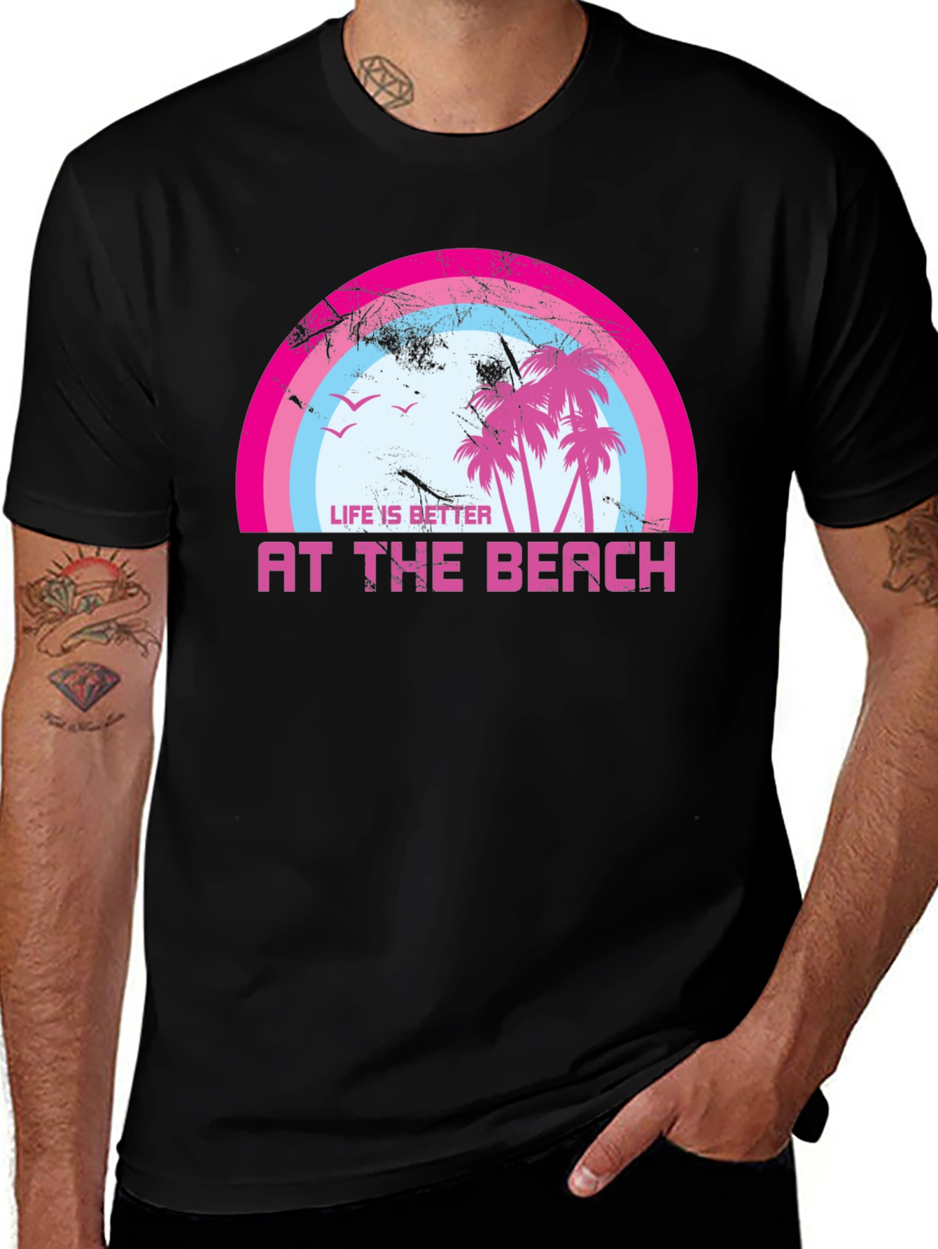 Variant 3 of Life's Better at the Beach Graphic T-Shirt