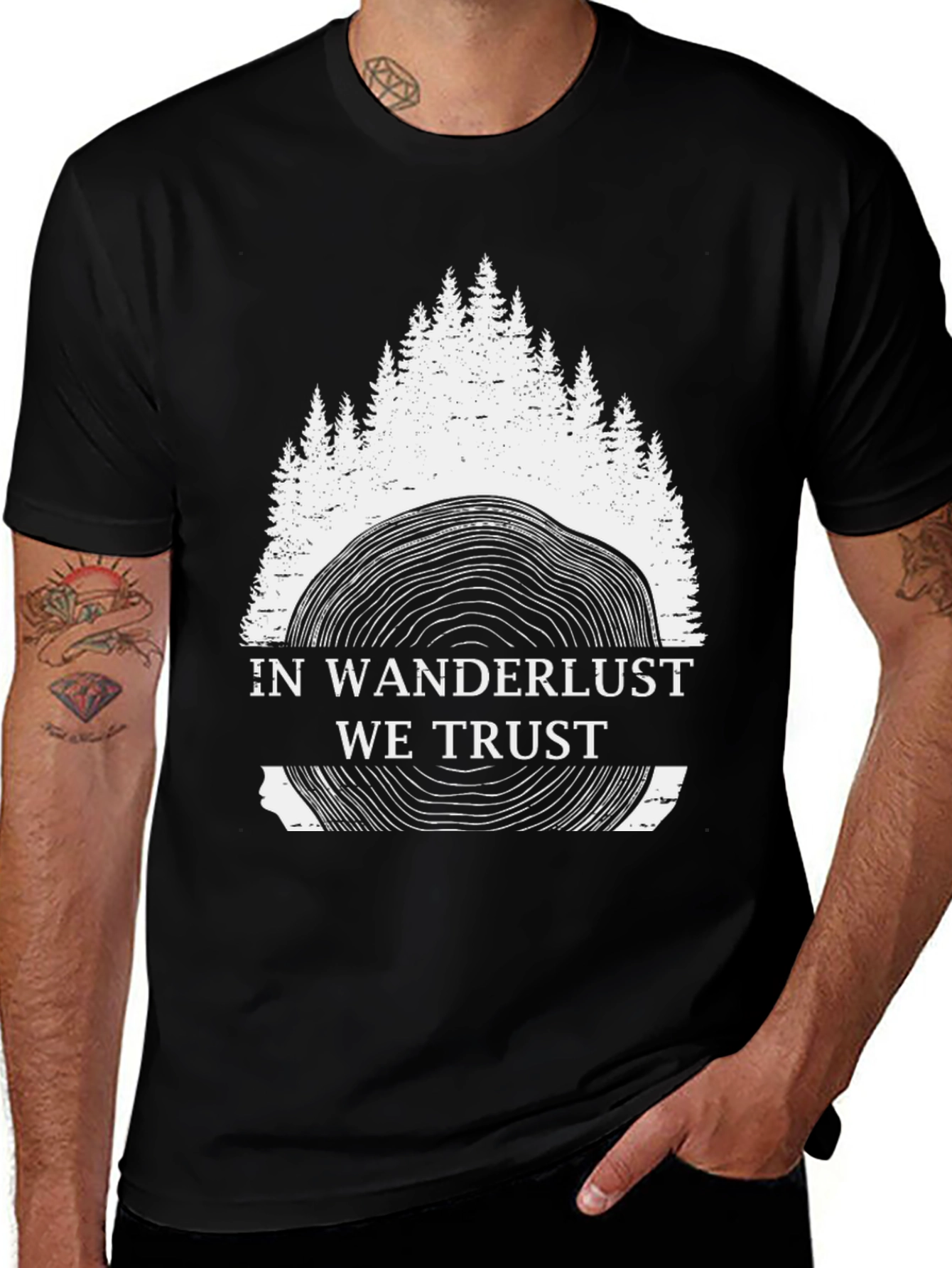 Variant 30 of Wanderlust Graphic Tee - Adventure Awaits!