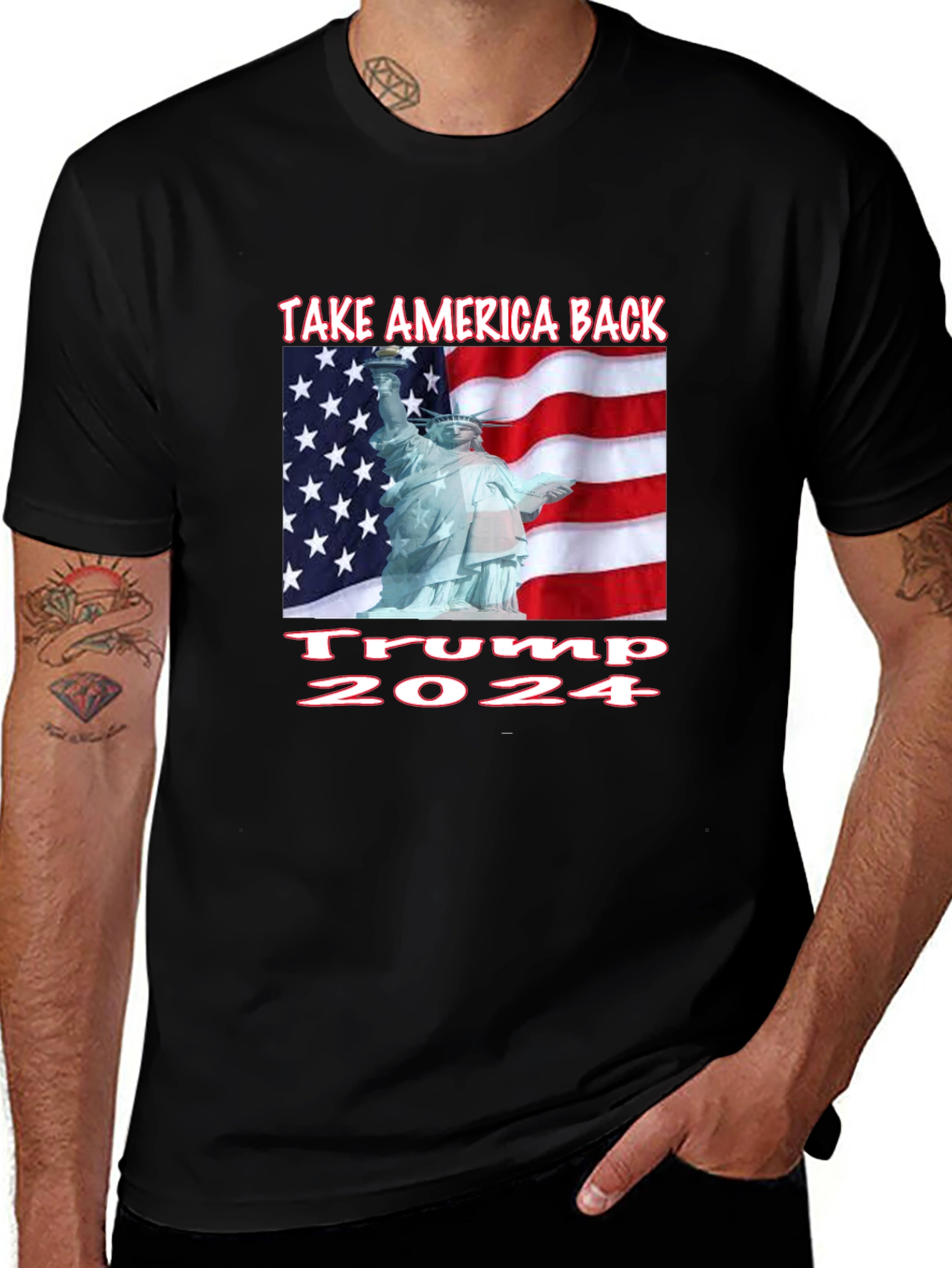 Variant 28 of Take America Back Trump 2024 T-Shirt