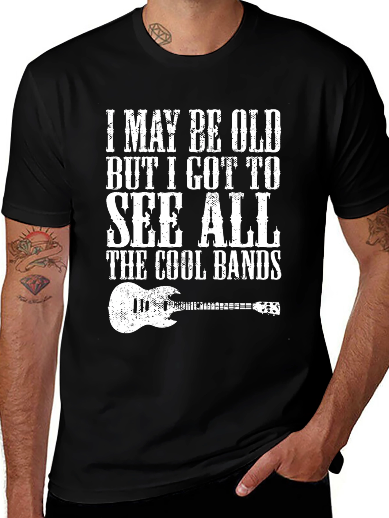 Variant 9 of Cool Bands T-Shirt - Funny Graphic Tee