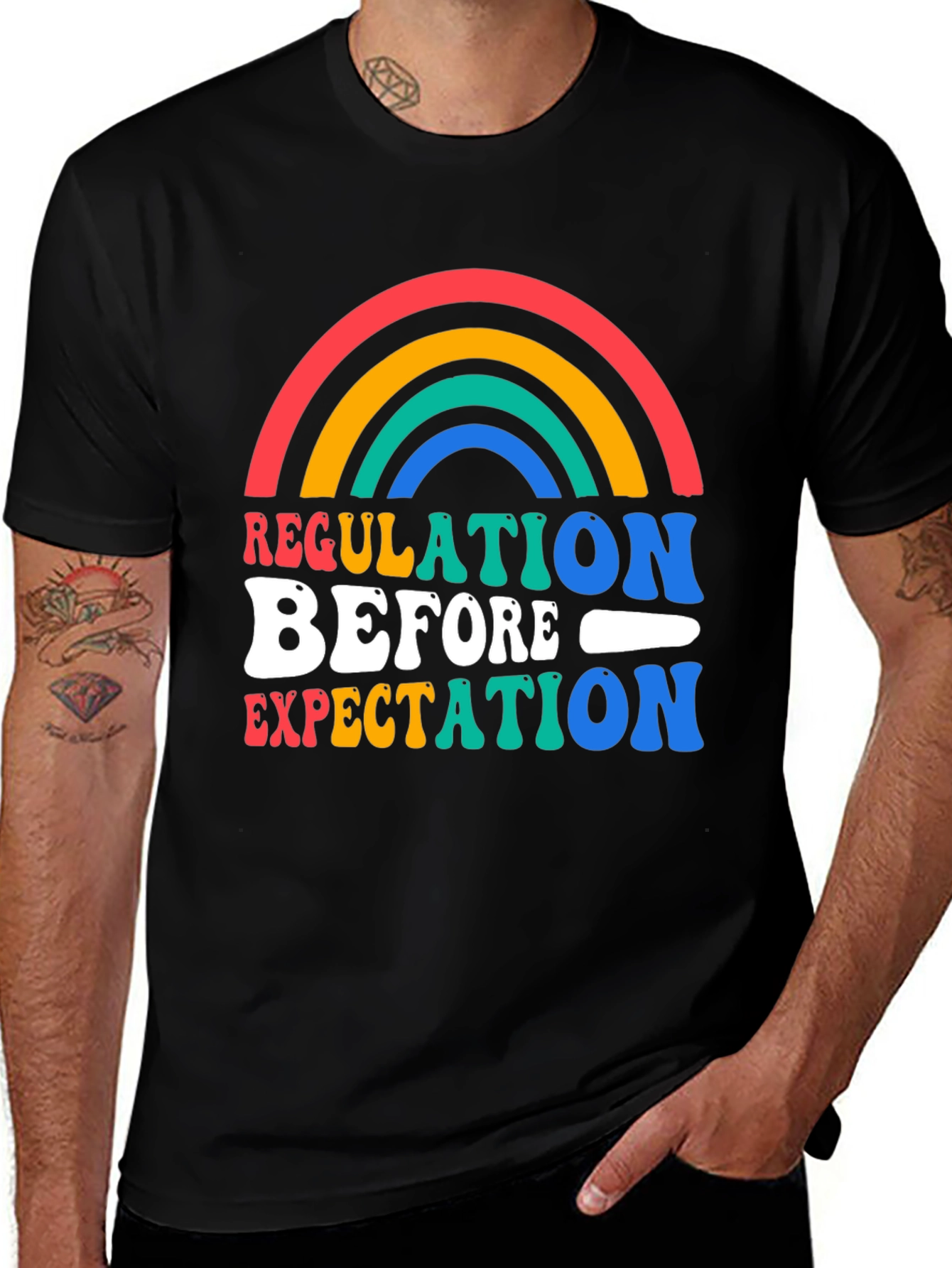 Variant 19 of Regulation Before Expectation Graphic Tee