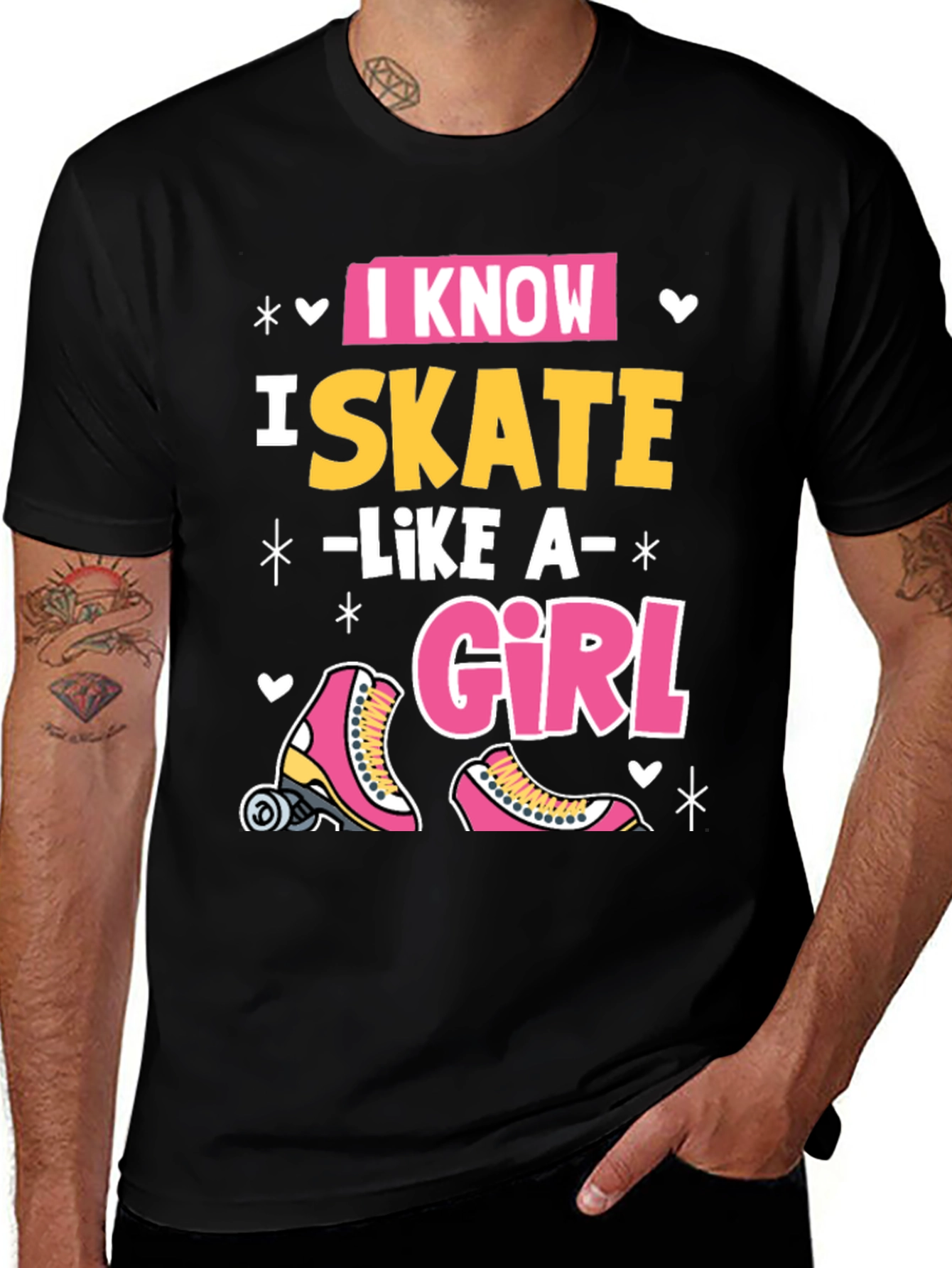 I Skate Like A Girl T-Shirt