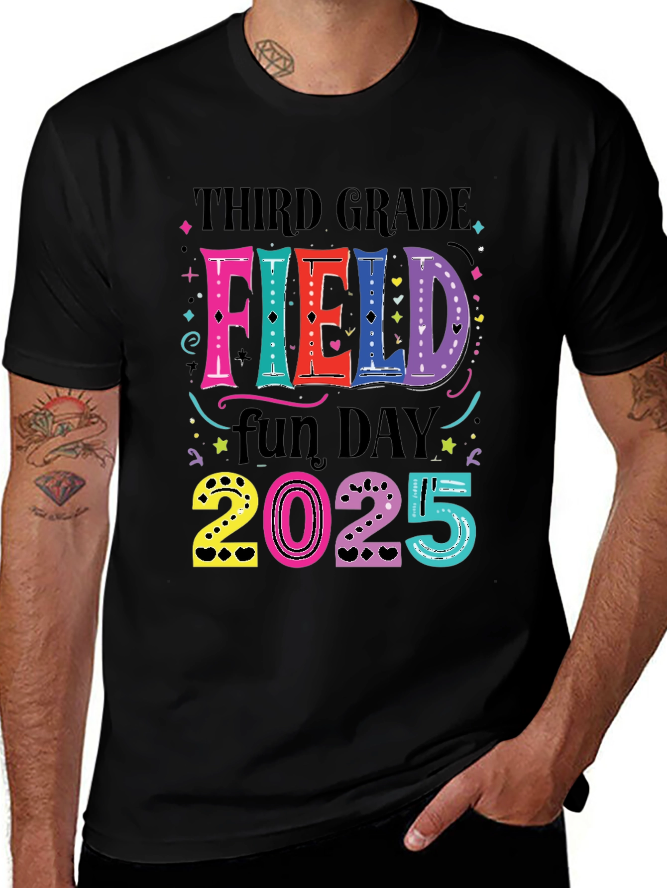 Third Grade Field Day 2025 T-Shirt