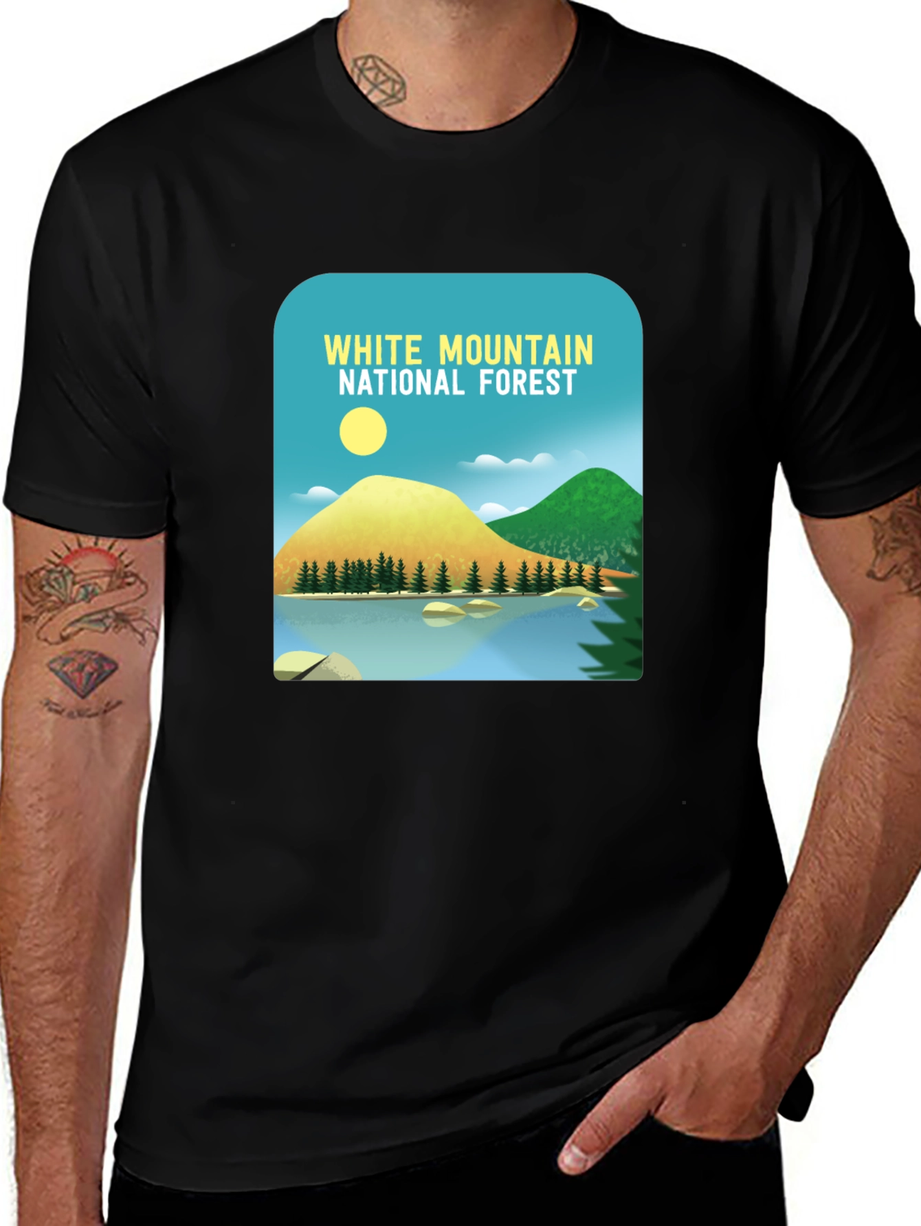 Variant 24 of White Mountain National Forest Graphic Tee