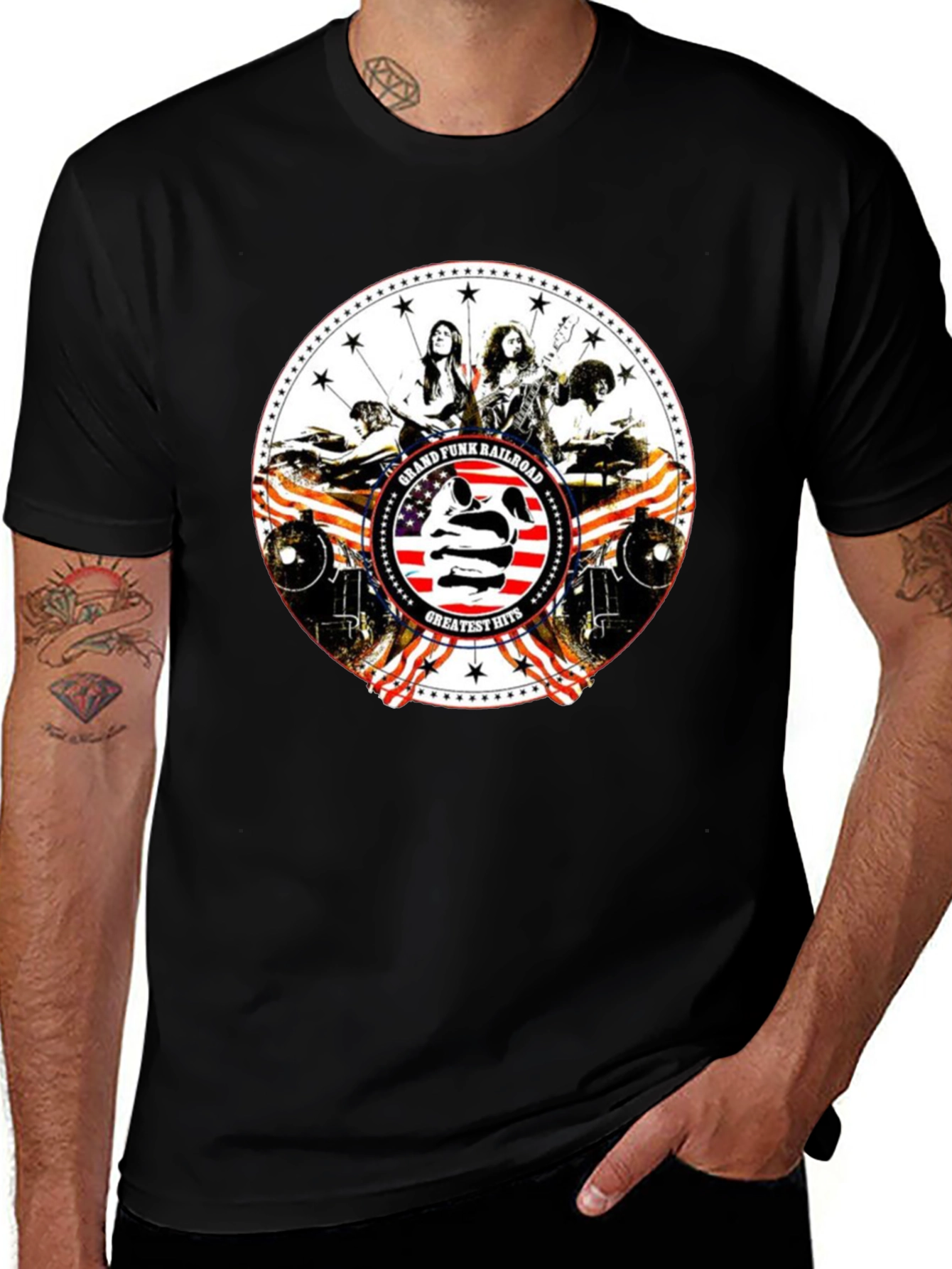 Grand Funk Railroad Greatest Hits T-Shirt