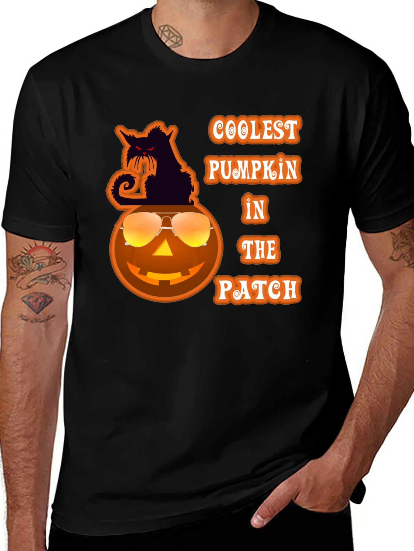 Coolest Pumpkin in the Patch Halloween Tee