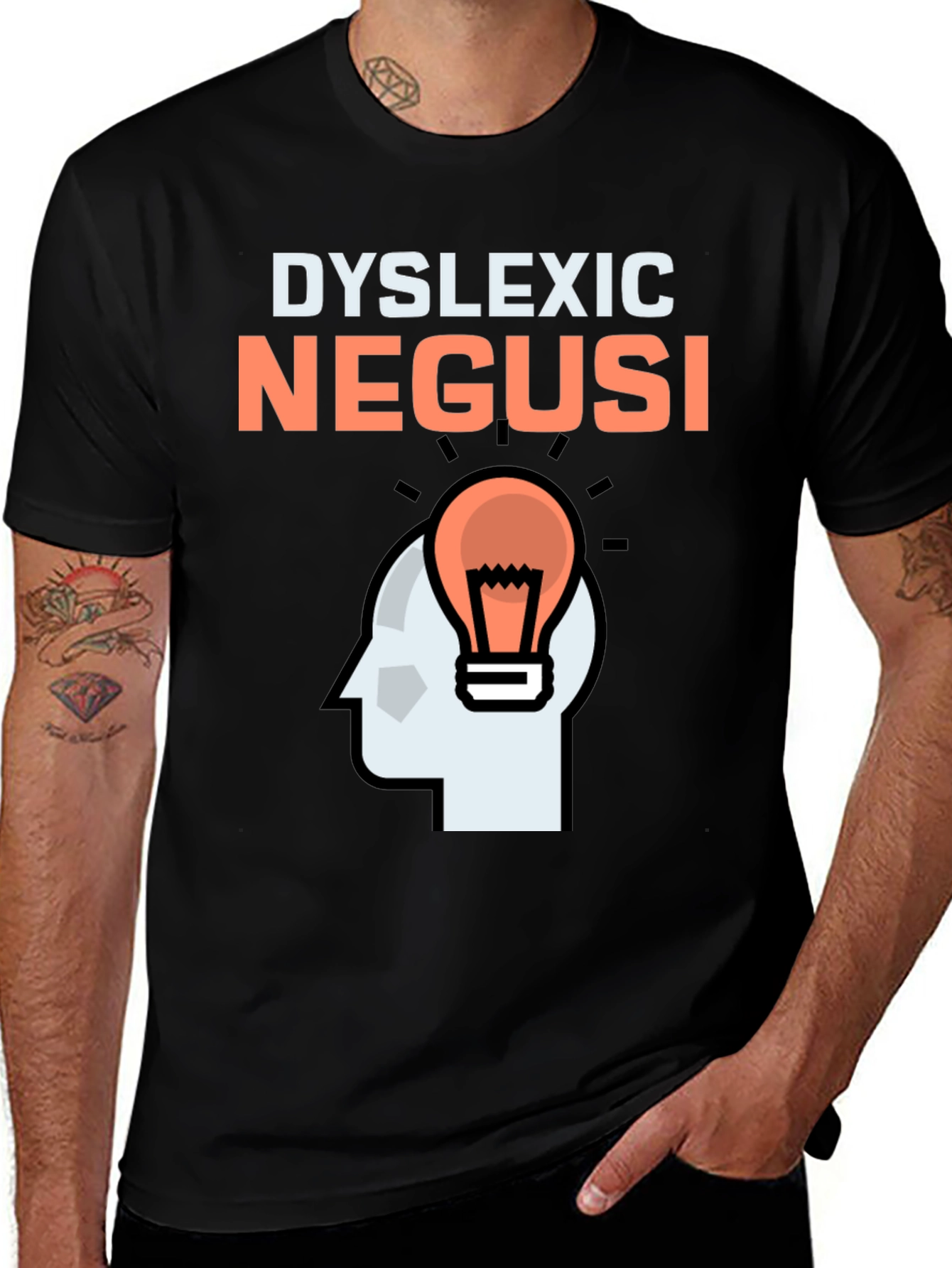 Variant 14 of Dyslexic Negus Idea T-Shirt