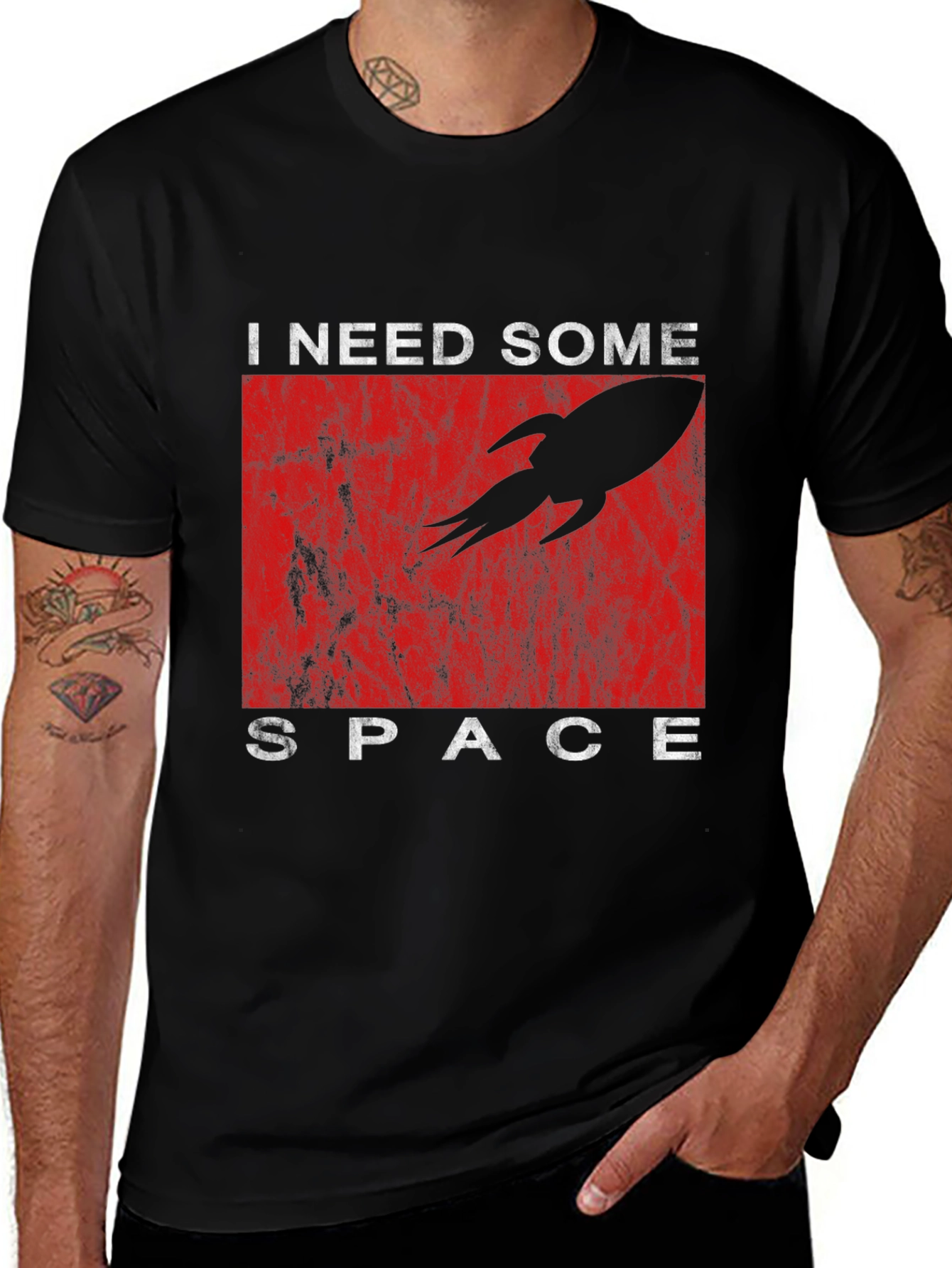 Variant 23 of I Need Some Space Graphic T-Shirt