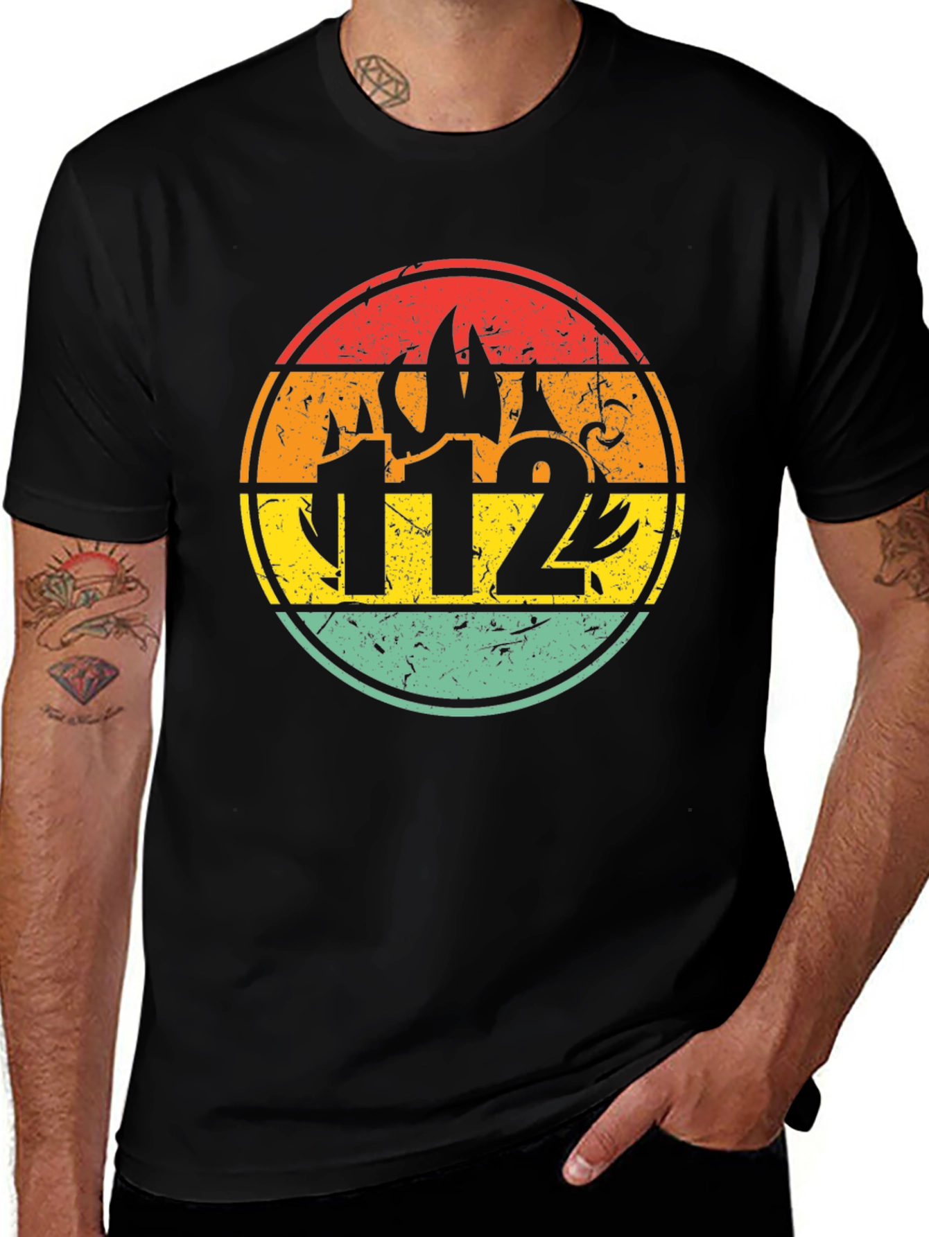 Variant 21 of Retro 112 T-Shirt, Vintage Style Tee