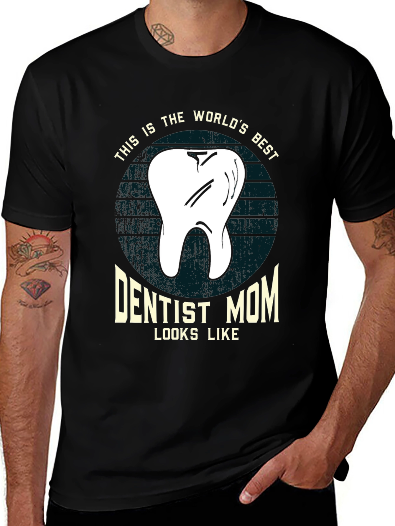 Variant 20 of Dentist Mom T-Shirt - World's Best Design