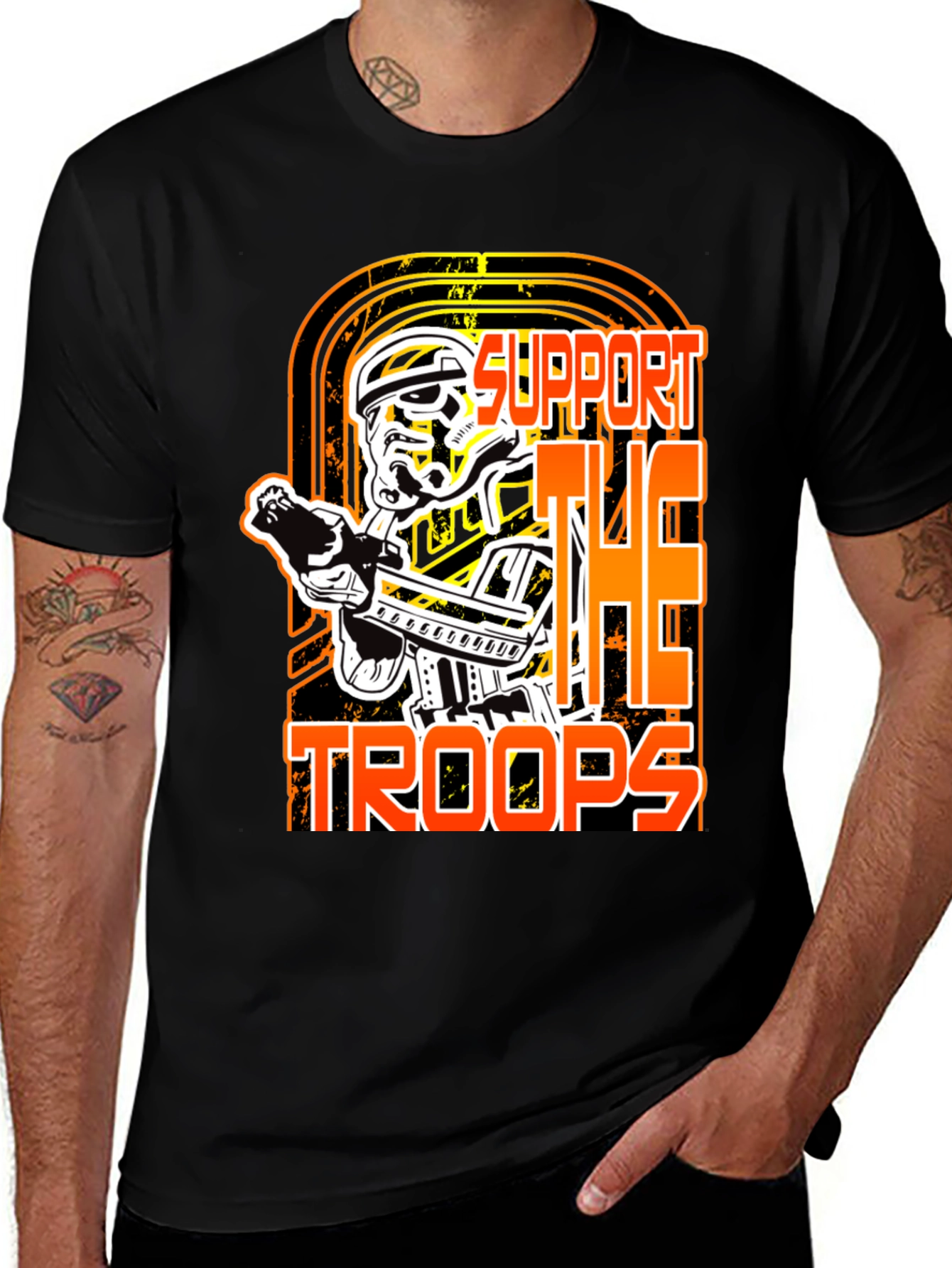Star Wars Support the Troops T-Shirt