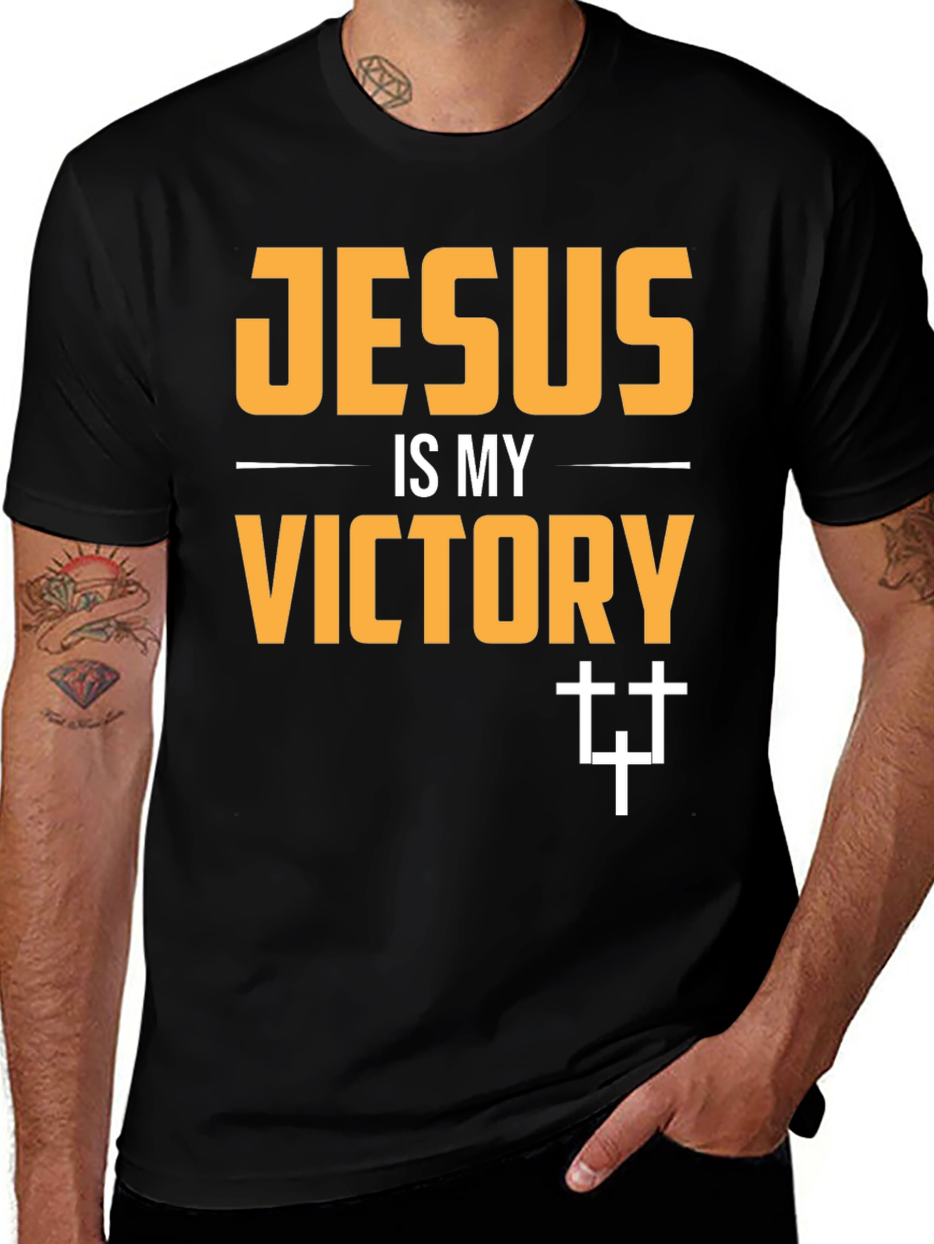 Jesus is My Victory T-Shirt - Christian Apparel