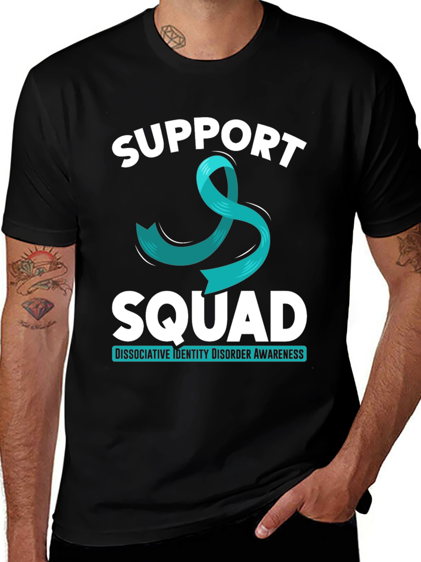 Support Squad Dissociative Identity Disorder Awareness T-Shirt