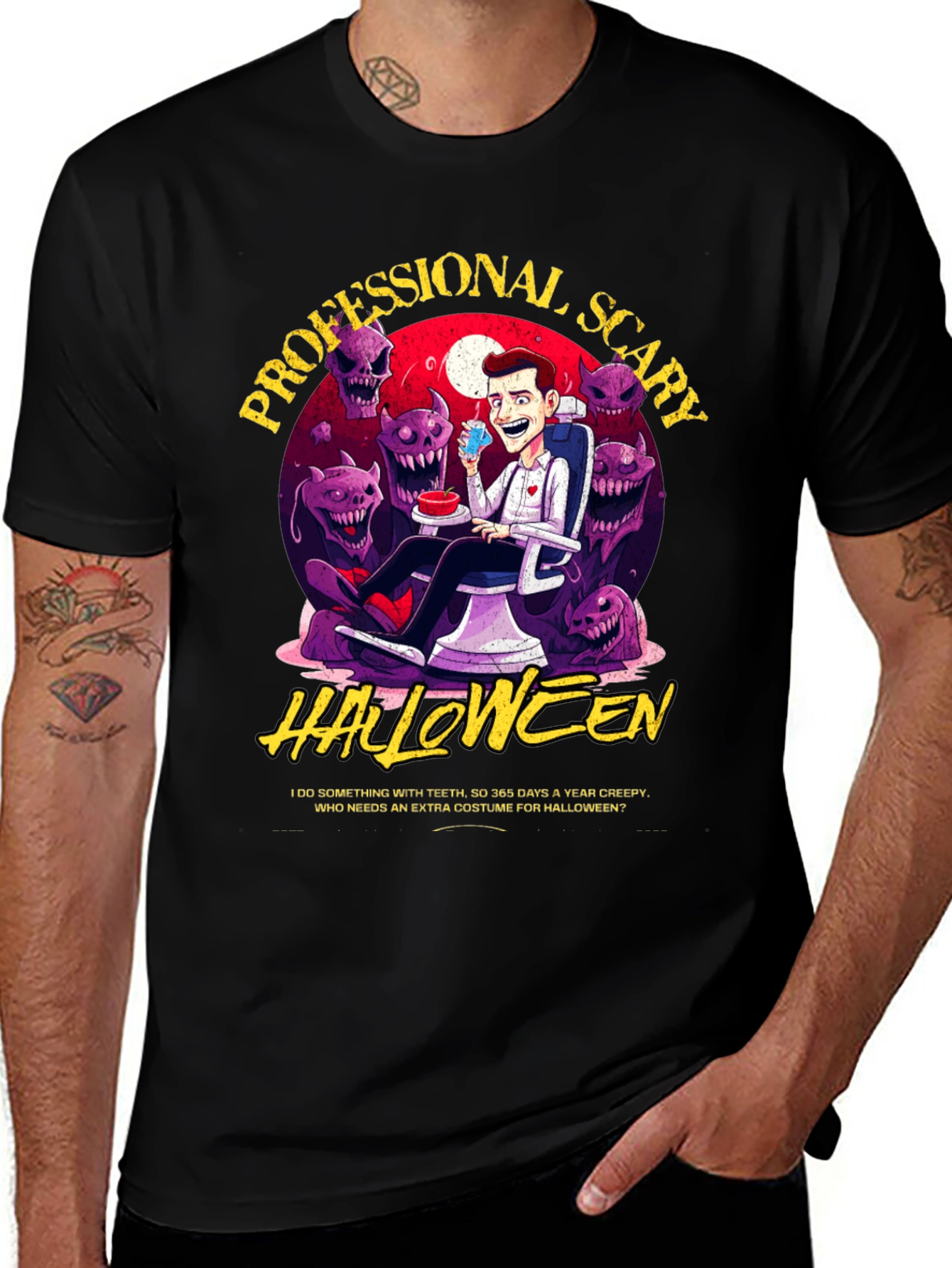 Professional Scary Halloween T-Shirt
