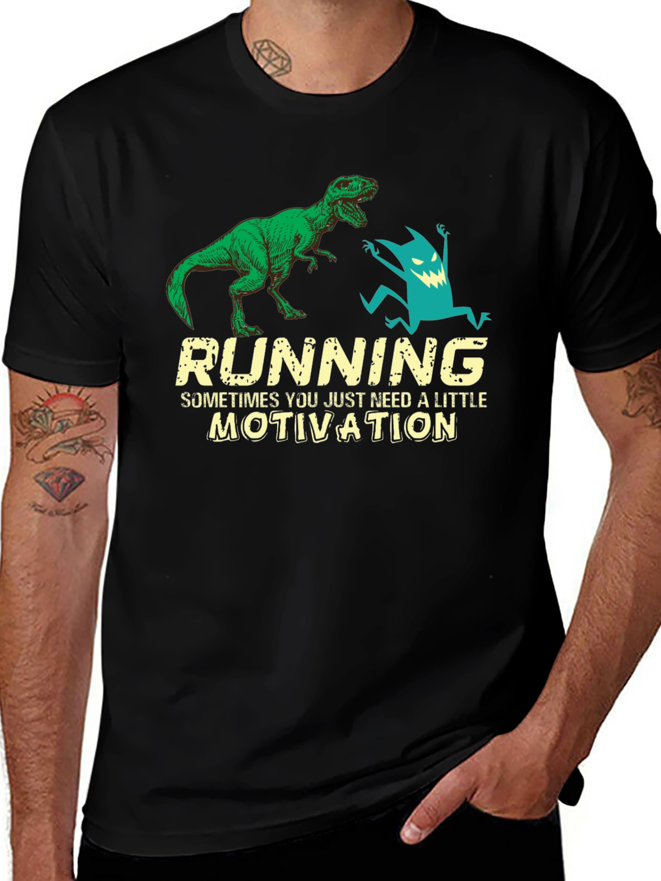 Variant 26 of Funny Running Motivation T-Shirt