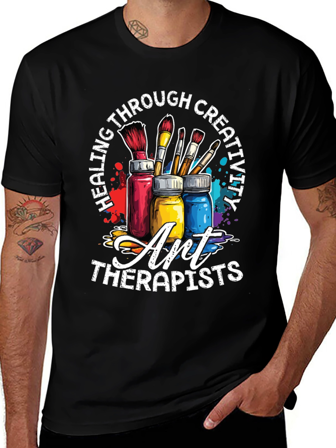 Art Therapists Creativity Healing T-Shirt