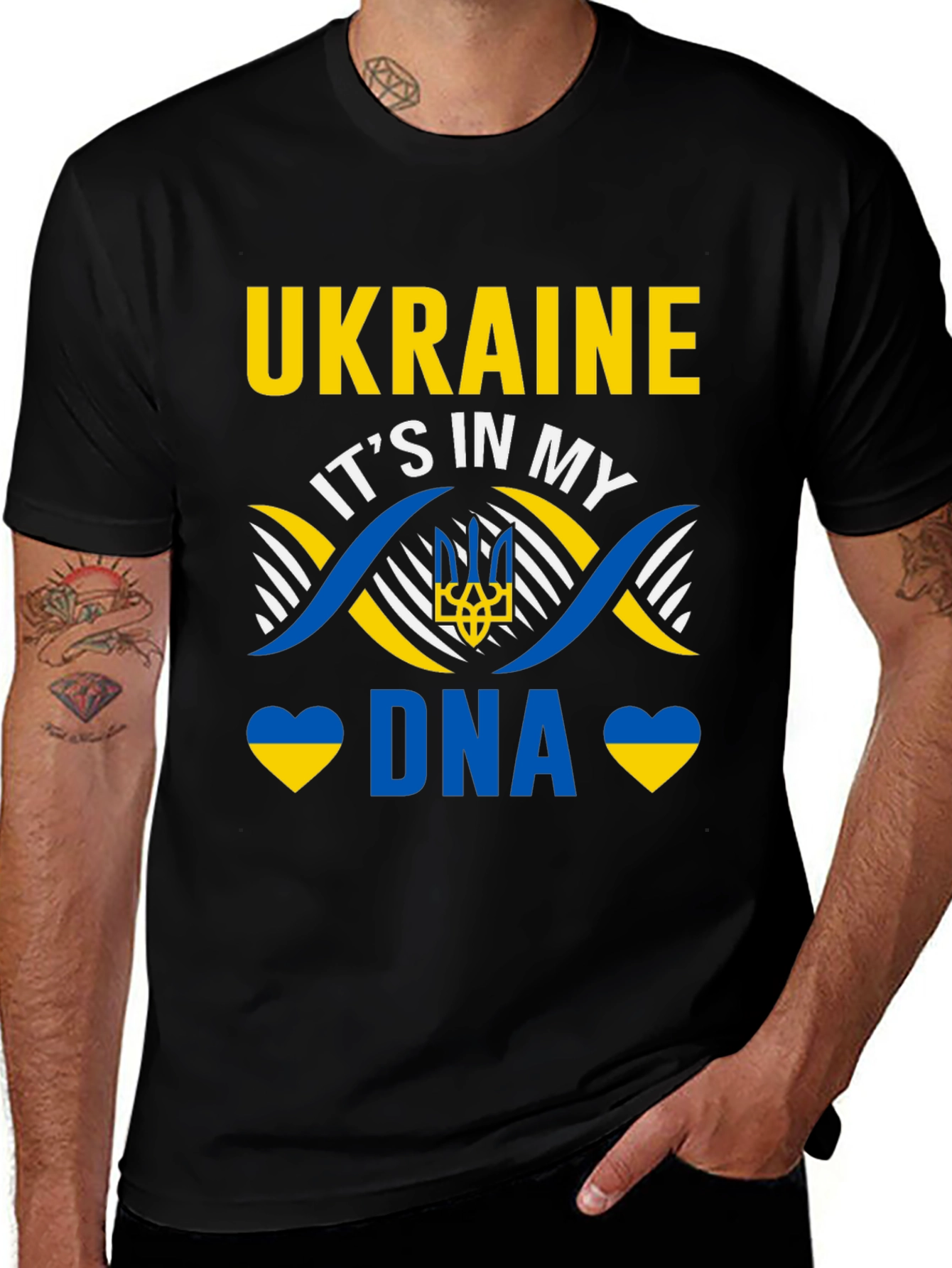 Ukraine DNA Graphic T-Shirt