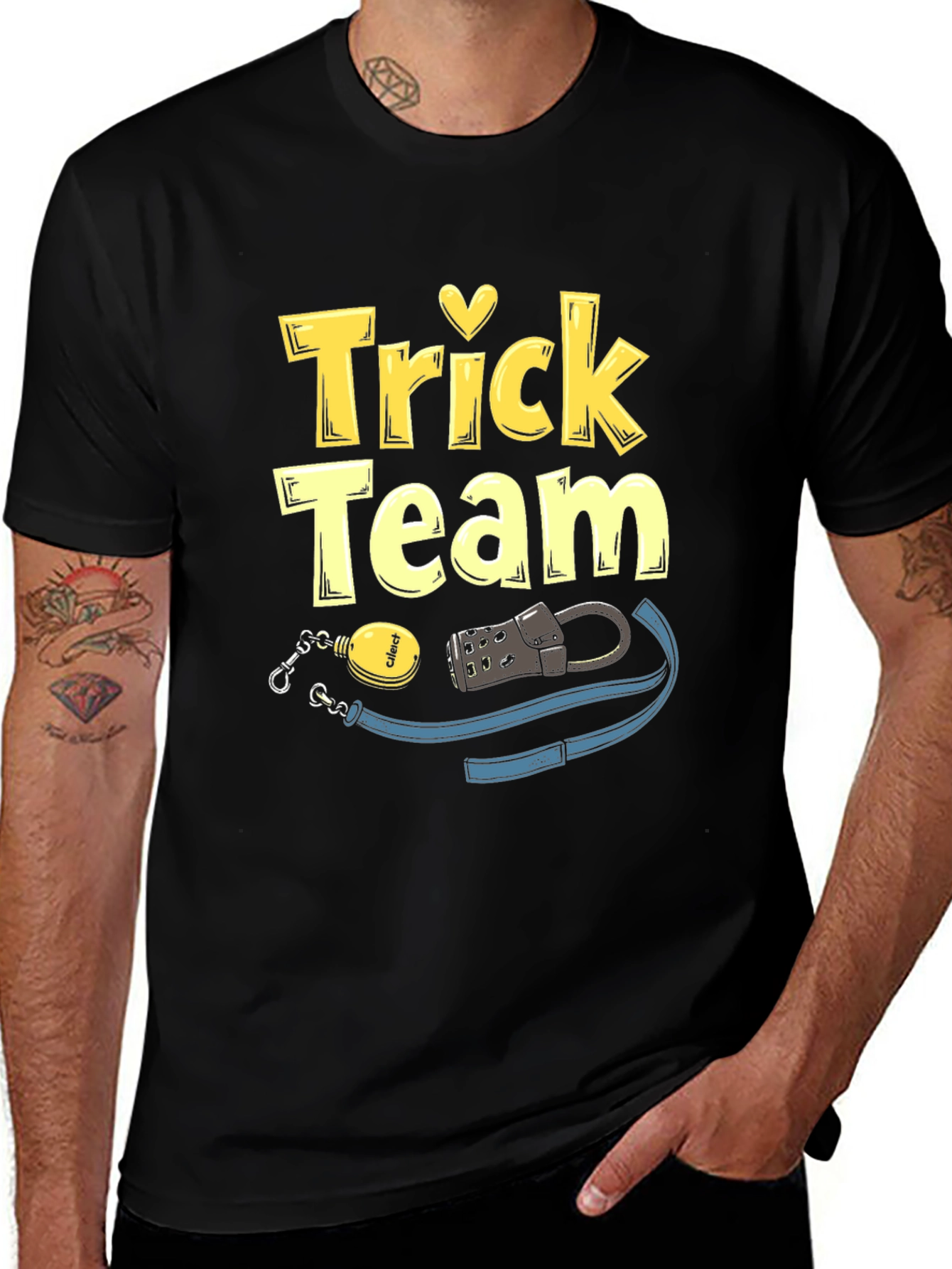 Trick Team T-Shirt - Fun Design