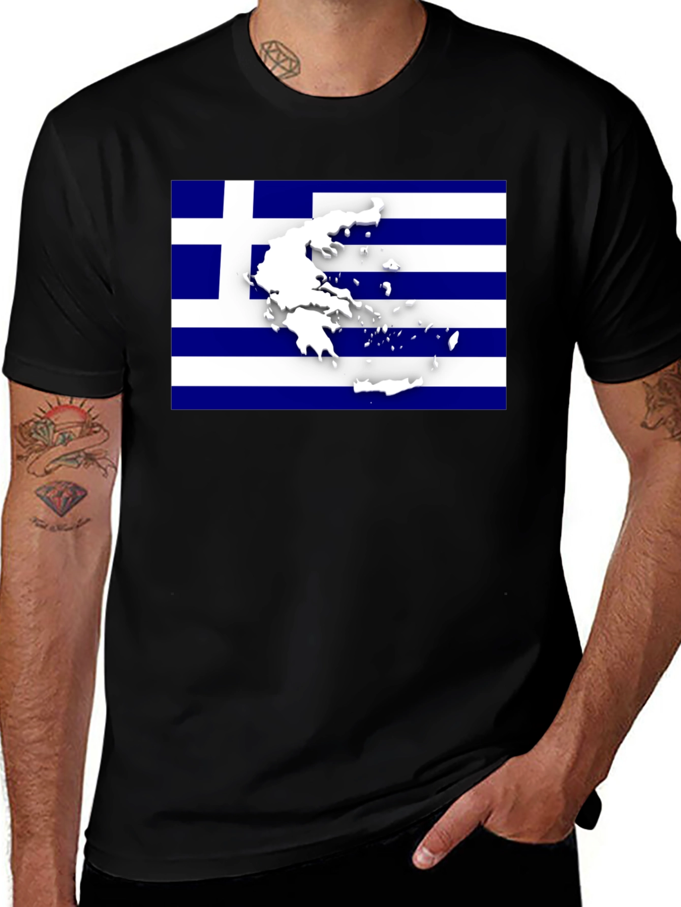 Greek Flag T-Shirt