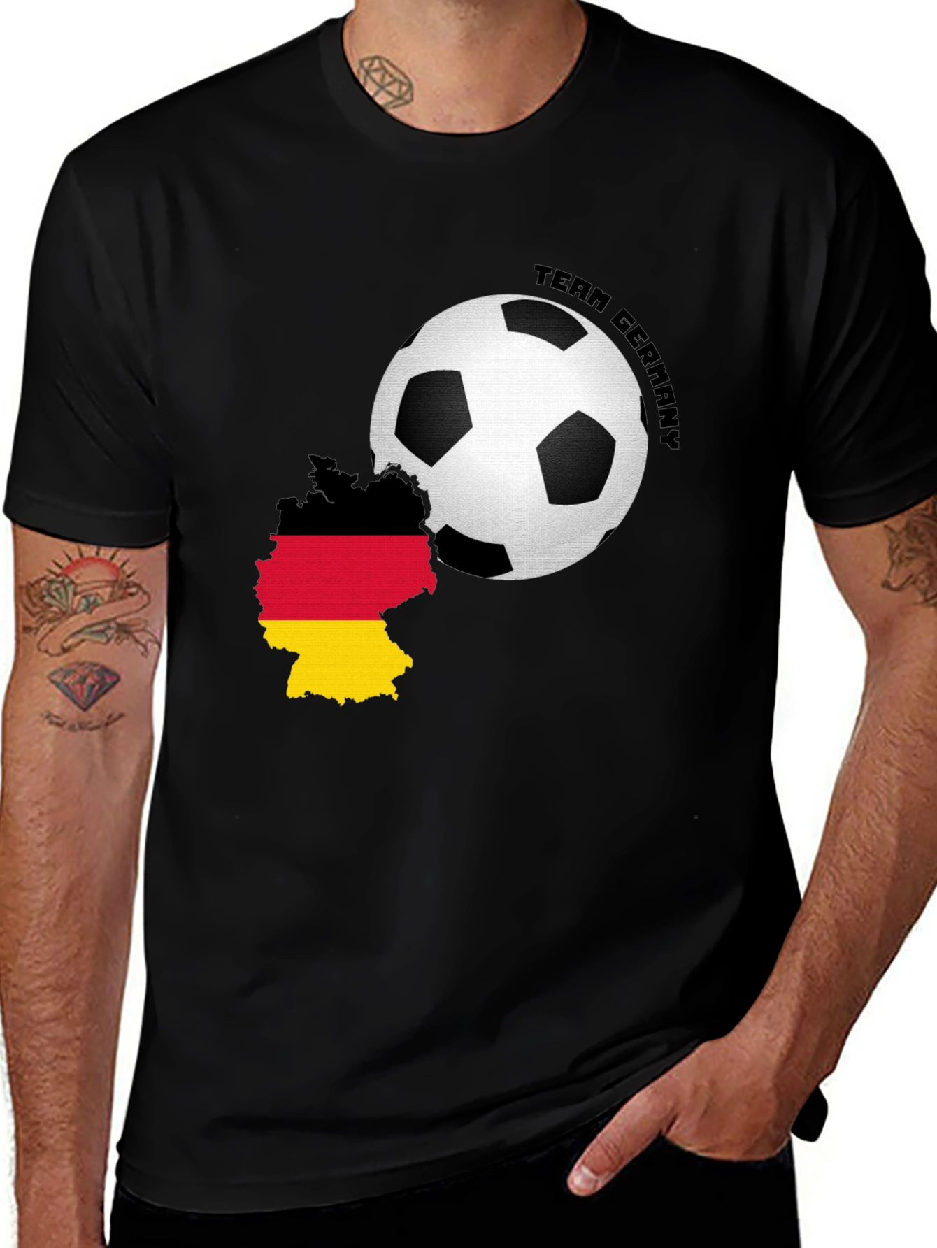 Variant 17 of Germany Soccer T-Shirt - Team Pride