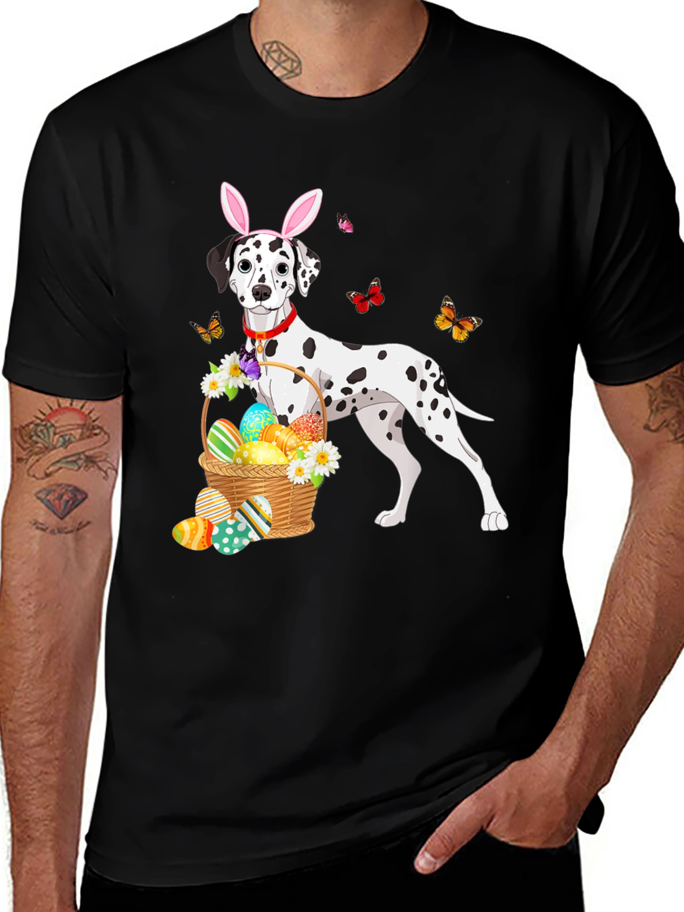 Dalmatian Easter Bunny Shirt