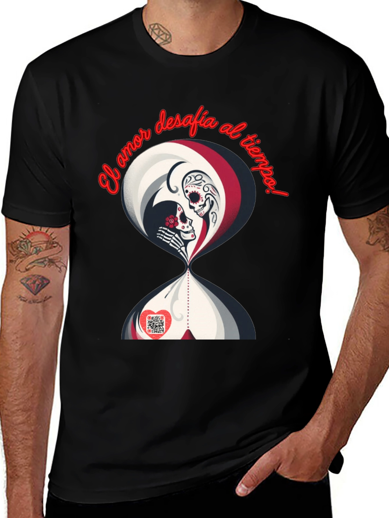 Variant 18 of Day of the Dead El Amor T-Shirt