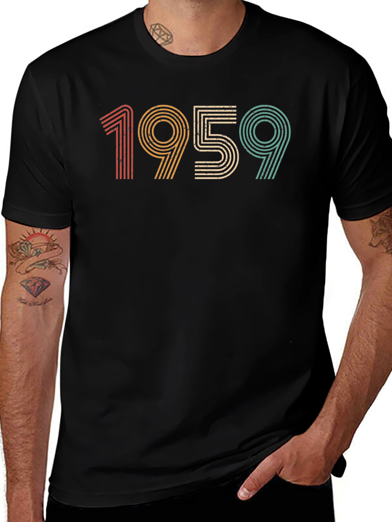 Variant 8 of Vintage 1959 Graphic Tee - Retro Birthday Shirt