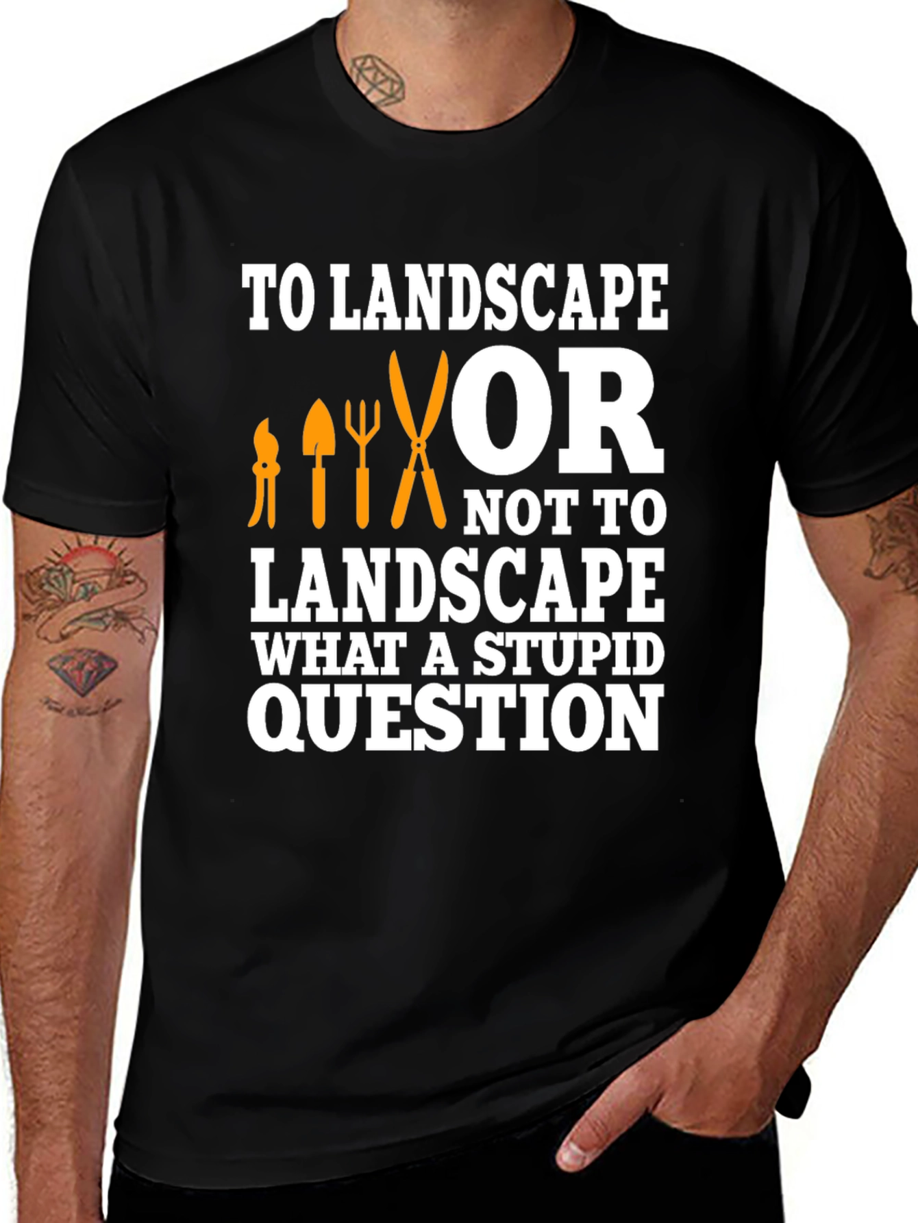 Variant 13 of To Landscape T-Shirt - Gardener Humor