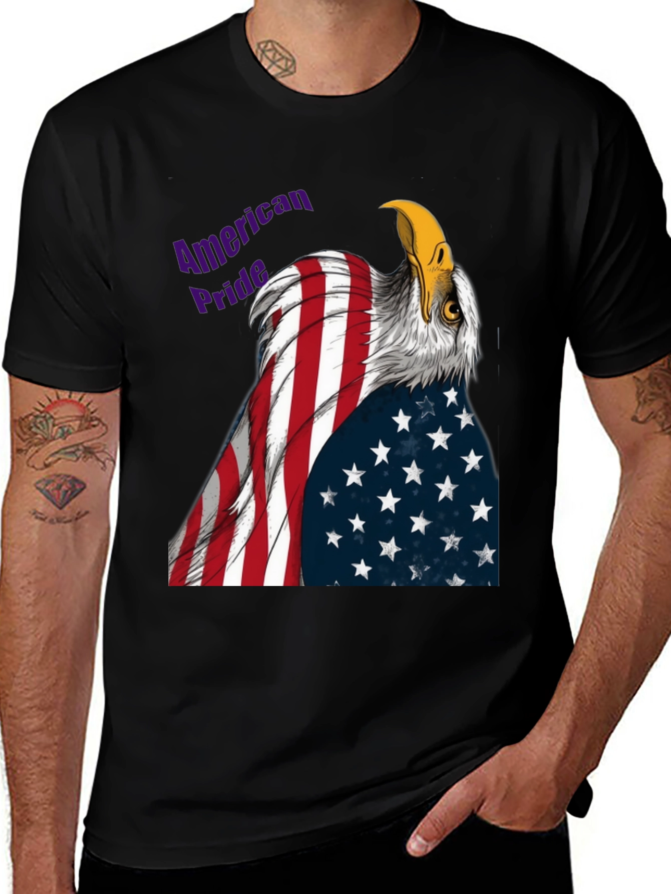 Variant 4 of American Pride Eagle T-Shirt