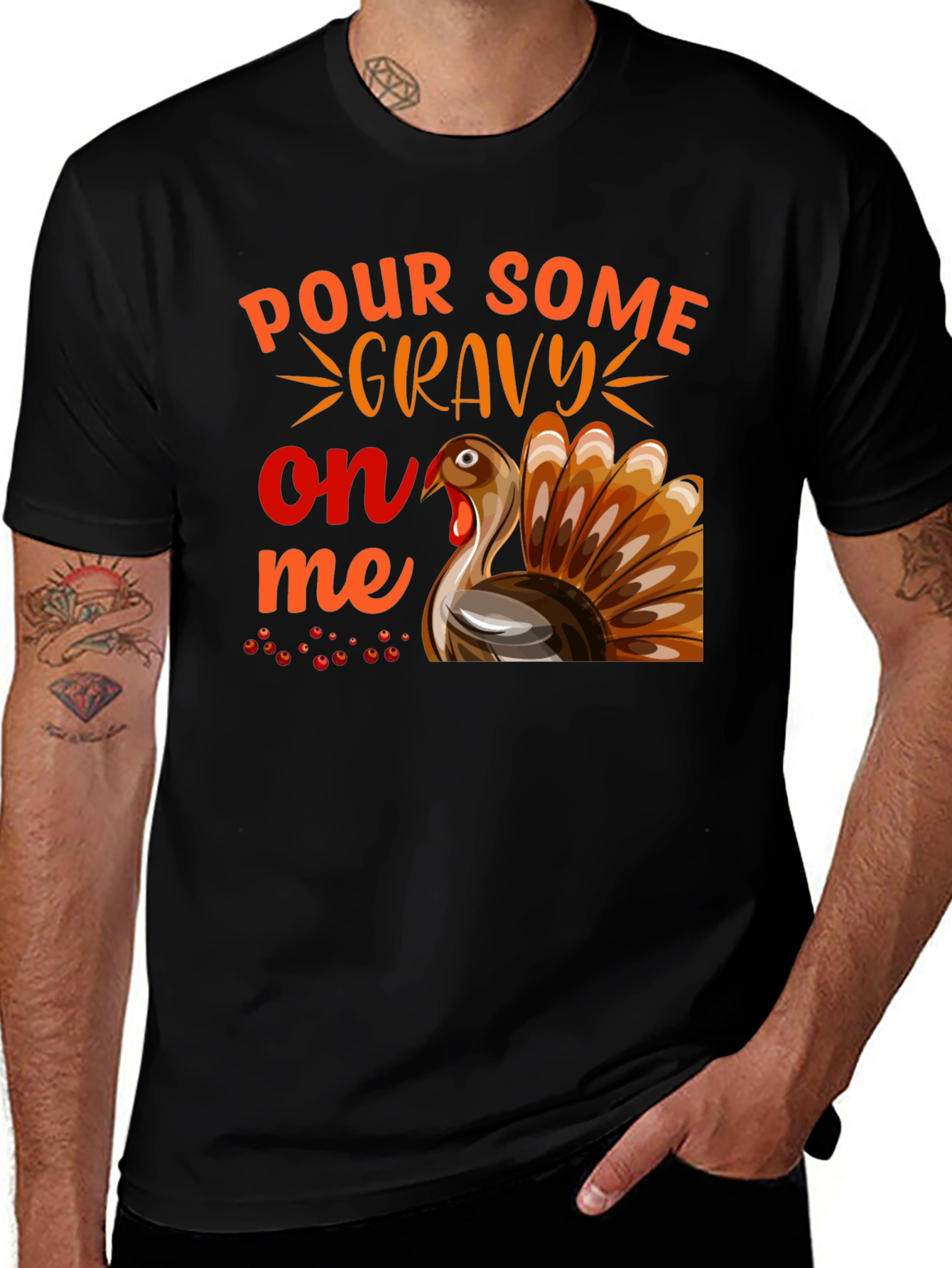 Pour Some Gravy On Me Thanksgiving T-Shirt