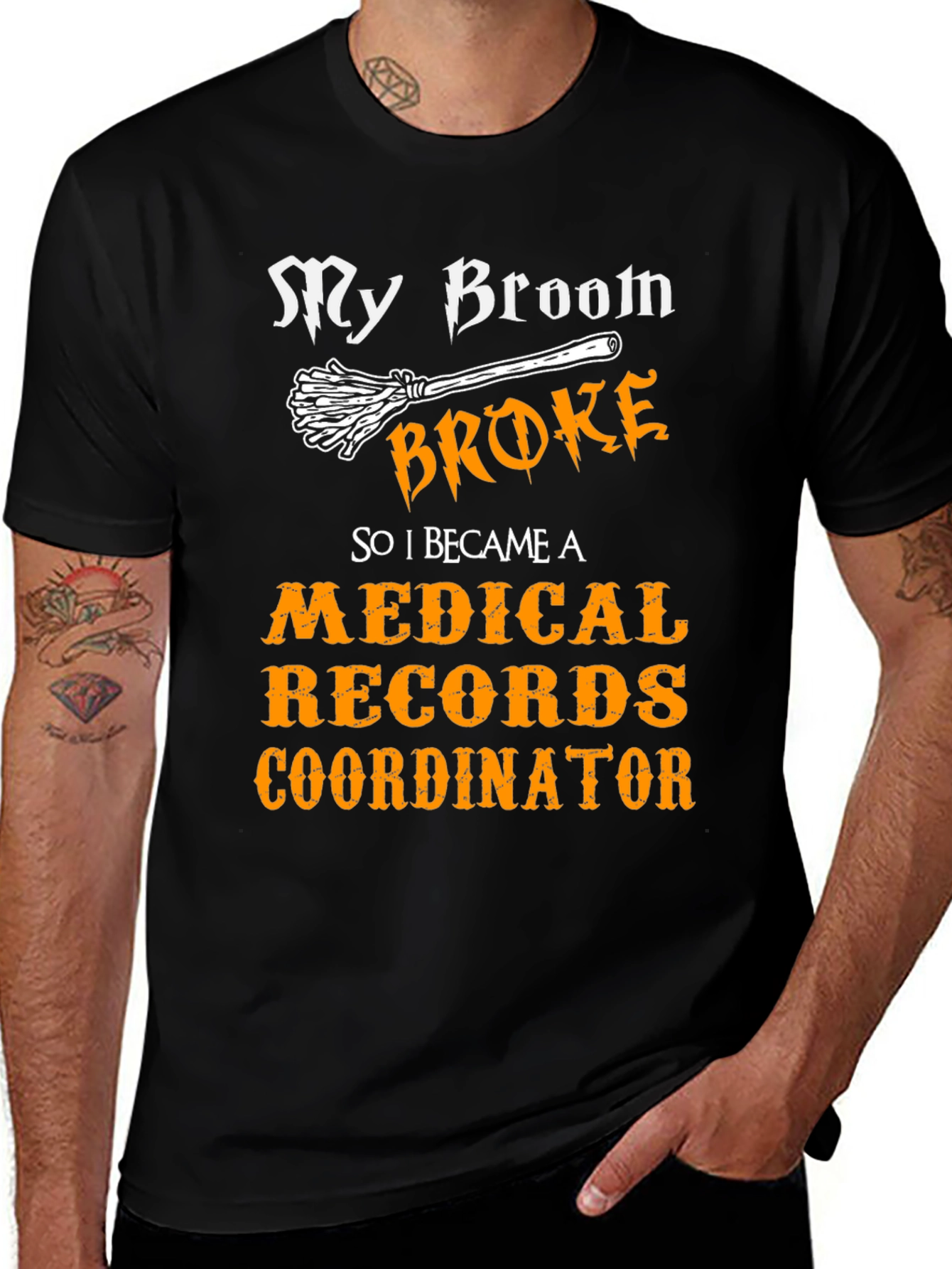 Medical Records Coordinator Halloween T-Shirt