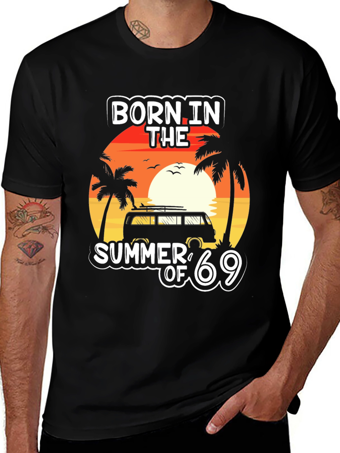 Variant 15 of Born in the Summer of '69 T-Shirt
