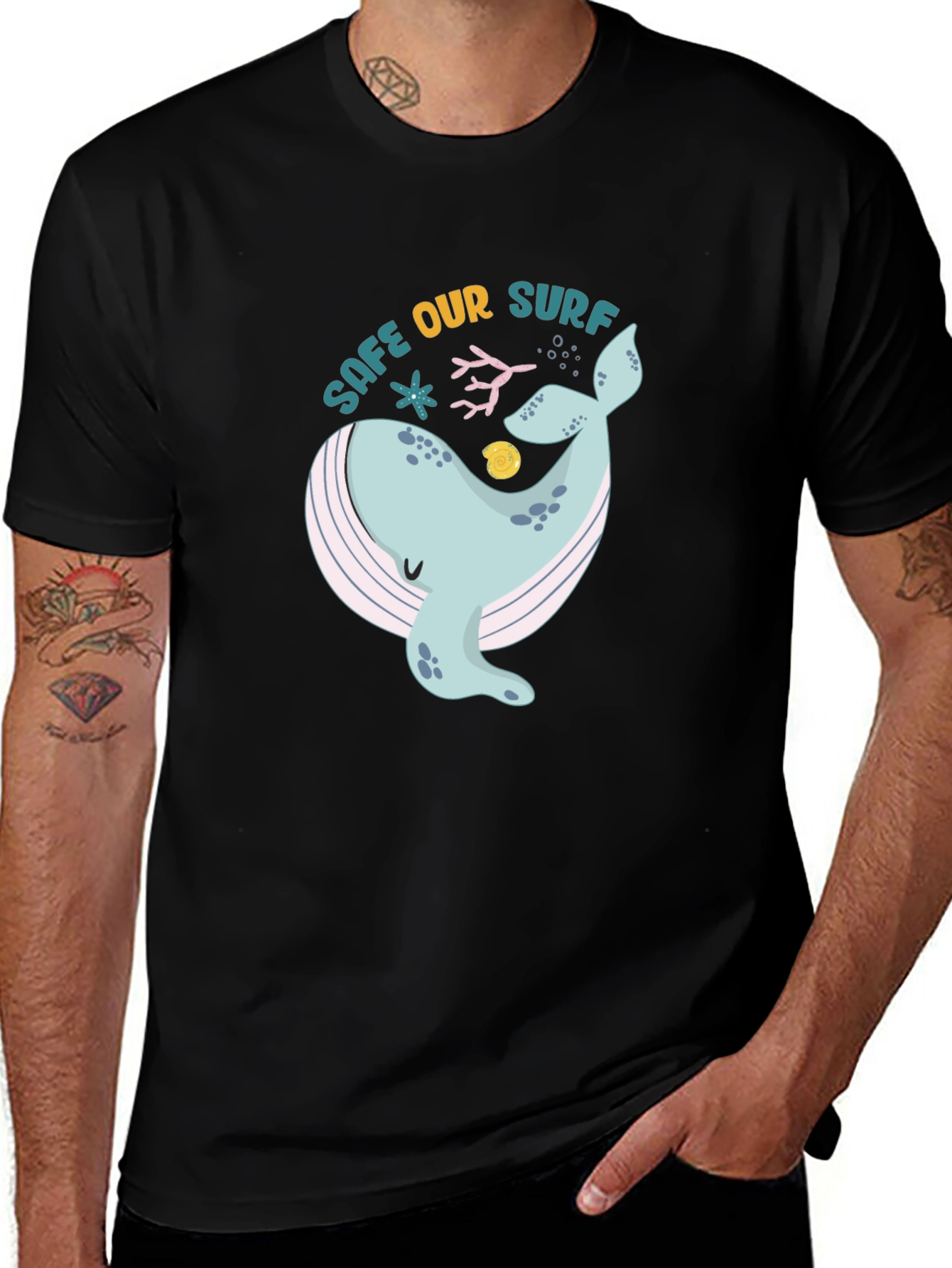 Save Our Surf Whale Graphic Tee