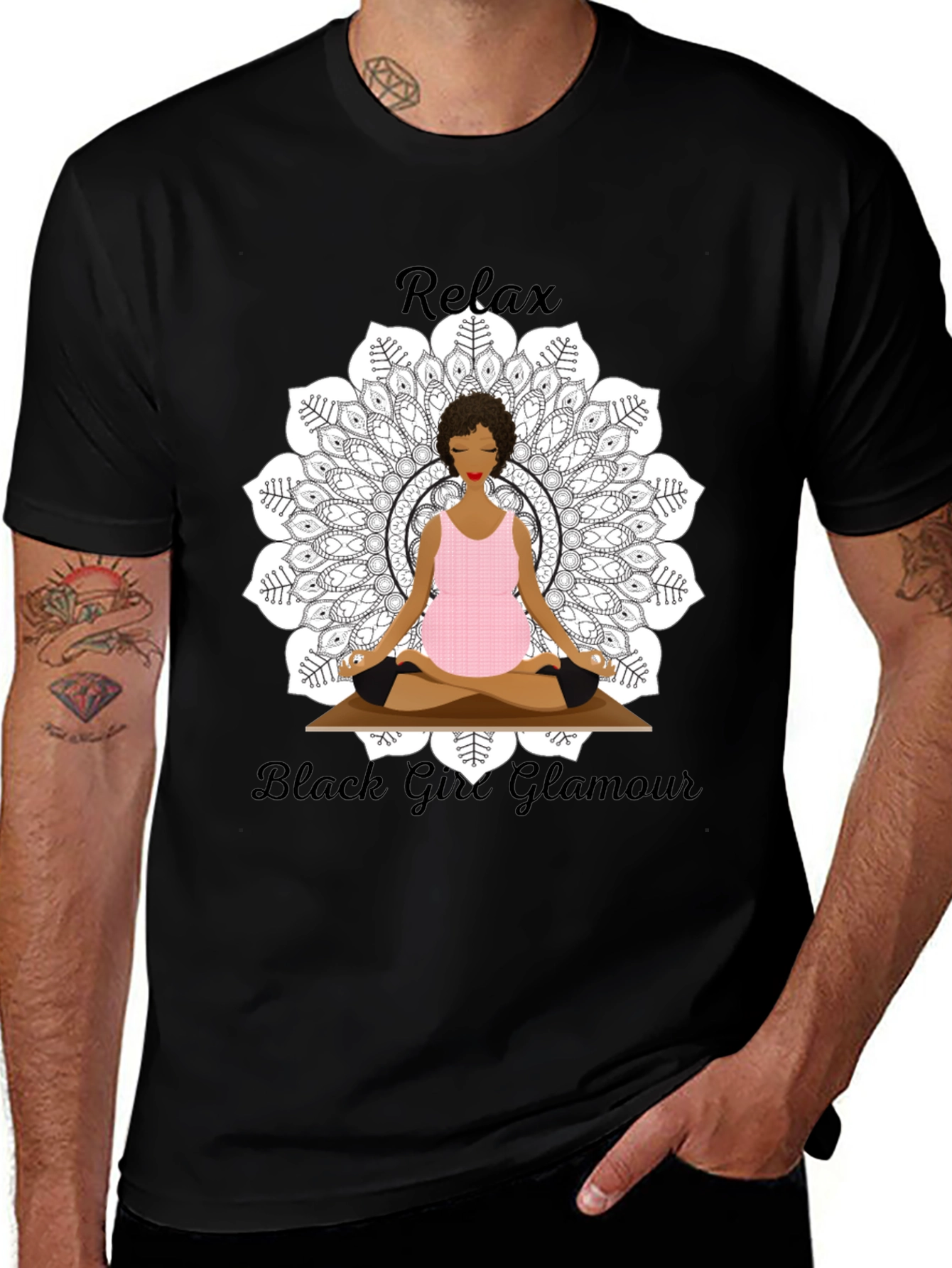 Variant 30 of Relax Black Girl Glamour T-Shirt