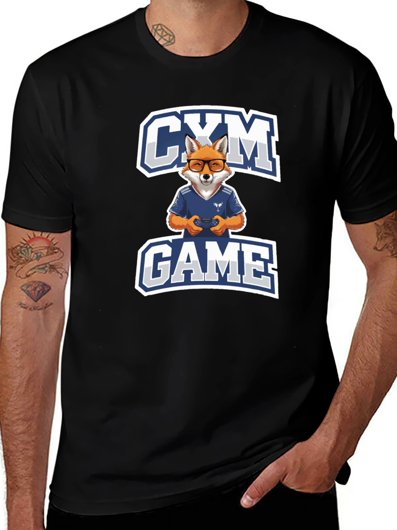 Variant 23 of CYM Game Fox Gamer T-Shirt